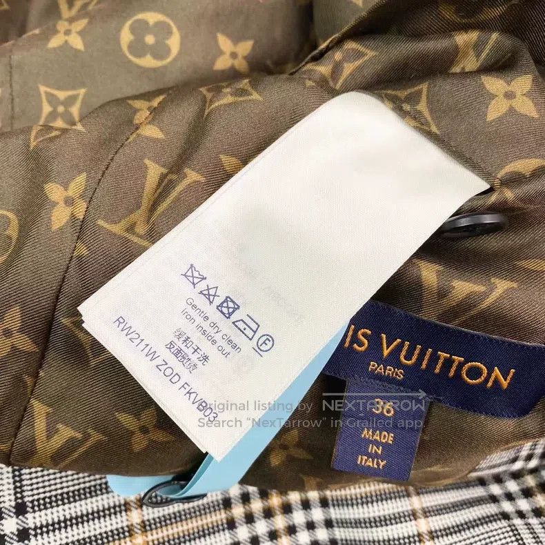 Louis Vuitton Louis Vuitton Presbyopic paneled brooch plaid blazer Size XS / US 0-2 / IT 36-38 - 5 Thumbnail