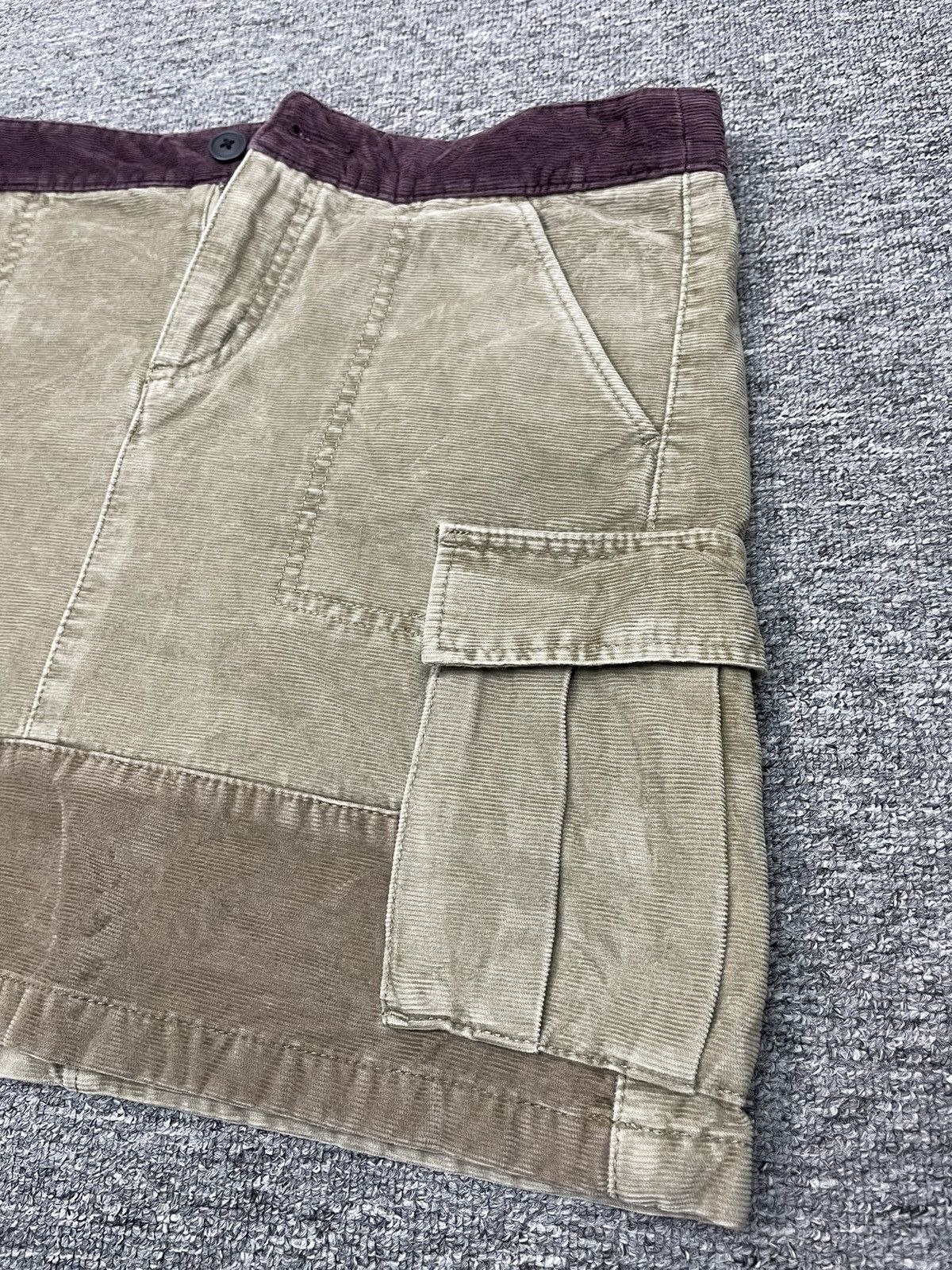 Undercover Uniqlo Undercover Mini Skirt Corduroy Patchwork Size 29 Size 29" - 6 Thumbnail