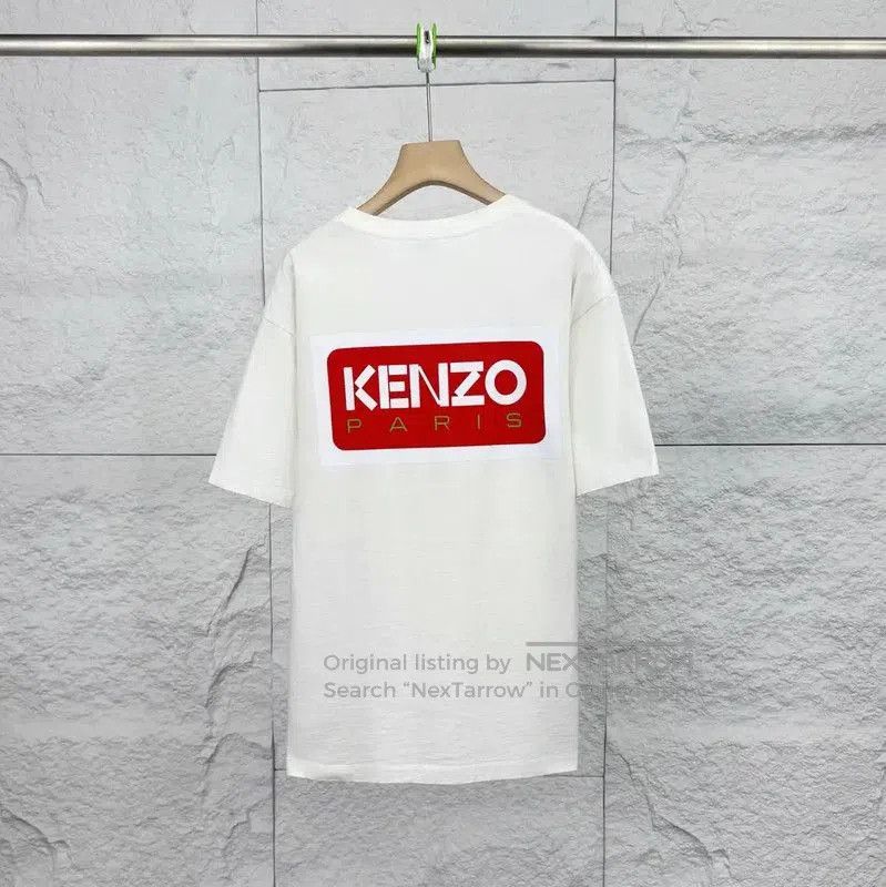 Kenzo Kenzo Women's S White Cotton T-Shirt . Size S / US 4 / IT 40 - 2 Thumbnail