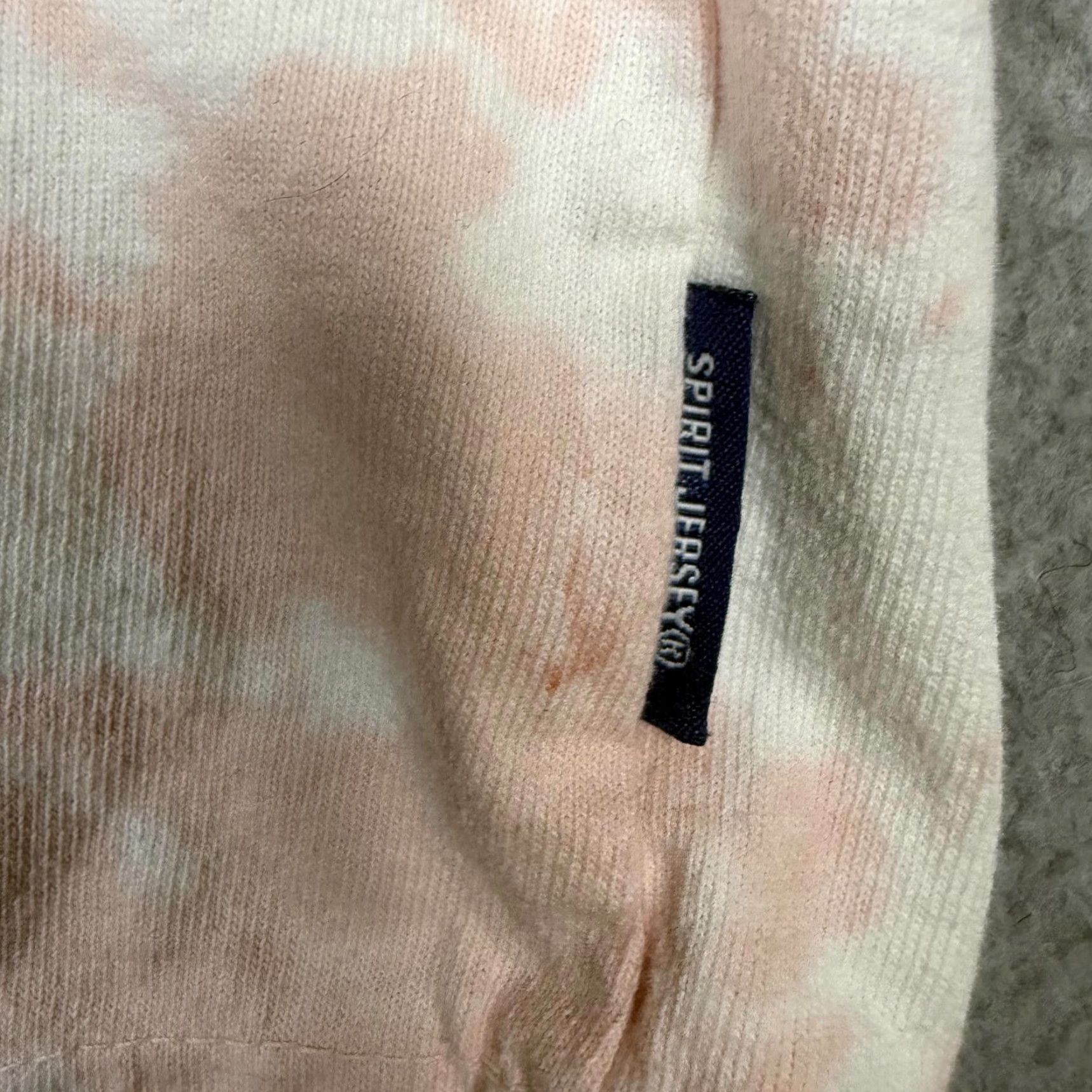 Disney VINTAGE? No. Disney Spirit Jersey Pink Tie Dye Long Sleeve Women Small Shirt Size S / US 4 / IT 40 - 3 Thumbnail