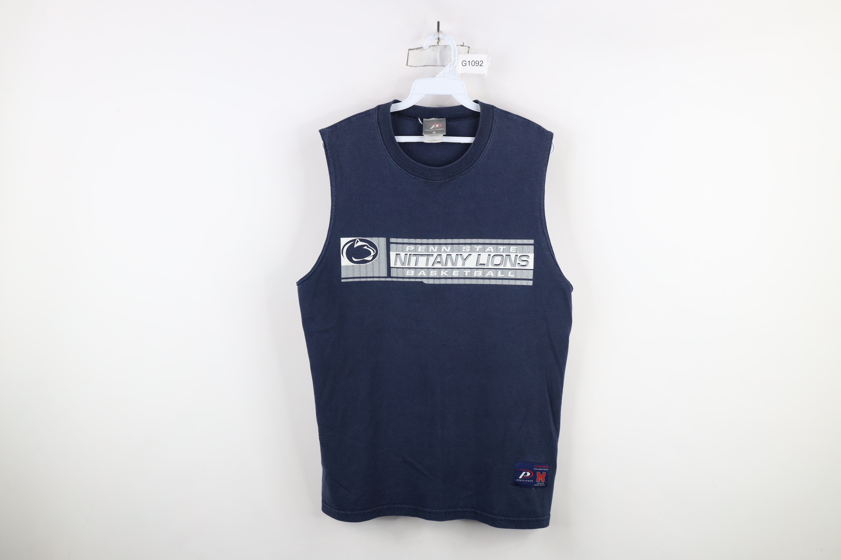 Vintage 90s State University Basketball Sleeveless T-Shirt