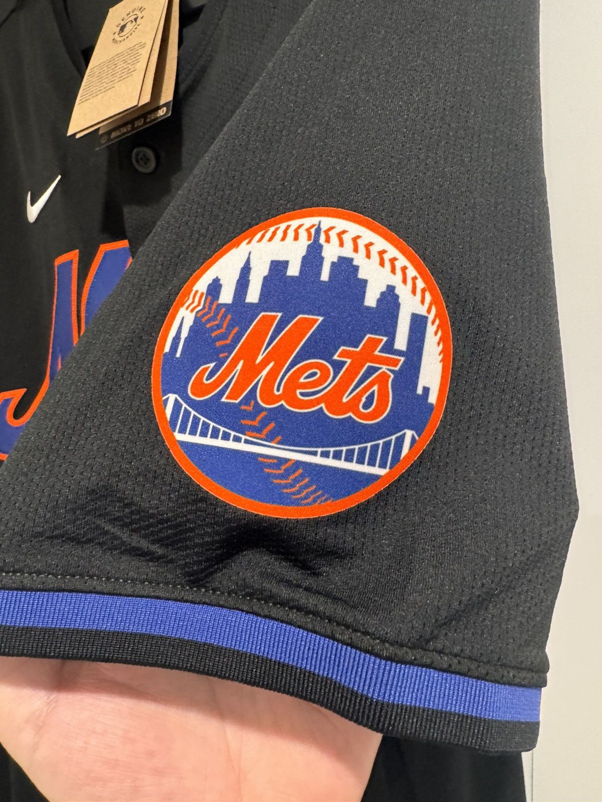 Nike NY Mets Lindor Nike Black Alternate Limited Player Jersey Size US XL / EU 56 / 4 - 10 Thumbnail