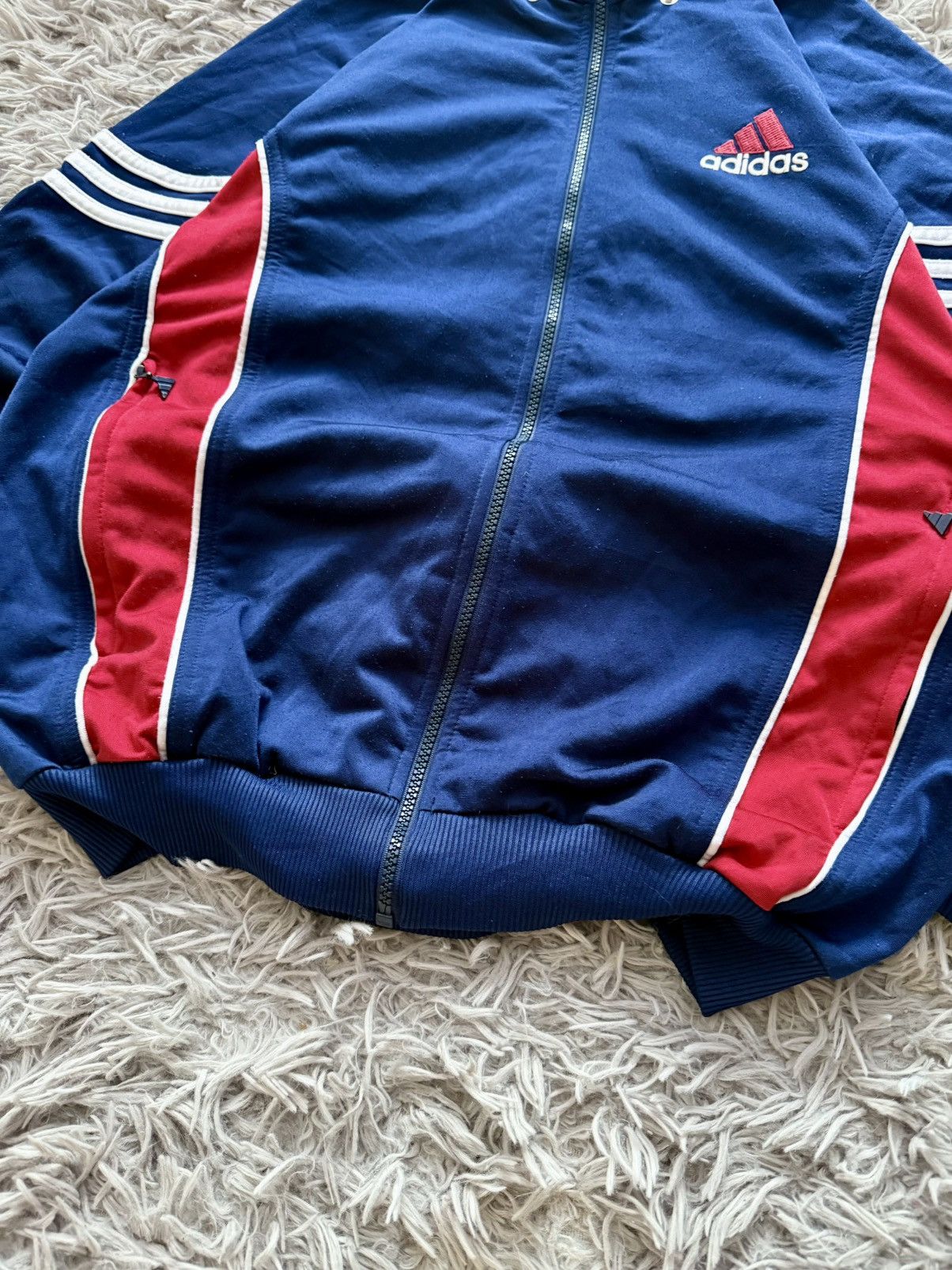 Adidas 00s Adidas Light Jacket Streetwear Vintage Big Logo Rare Size US L / EU 52-54 / 3 - 14 Thumbnail