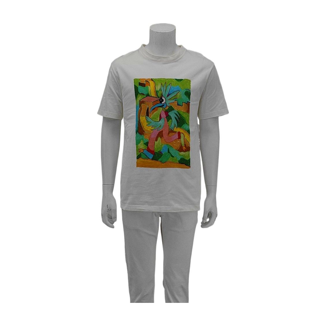 Louis Vuitton Louis Vuitton Graphic Print T-Shirt Size L Size US L / EU 52-54 / 3 - 1 Thumbnail