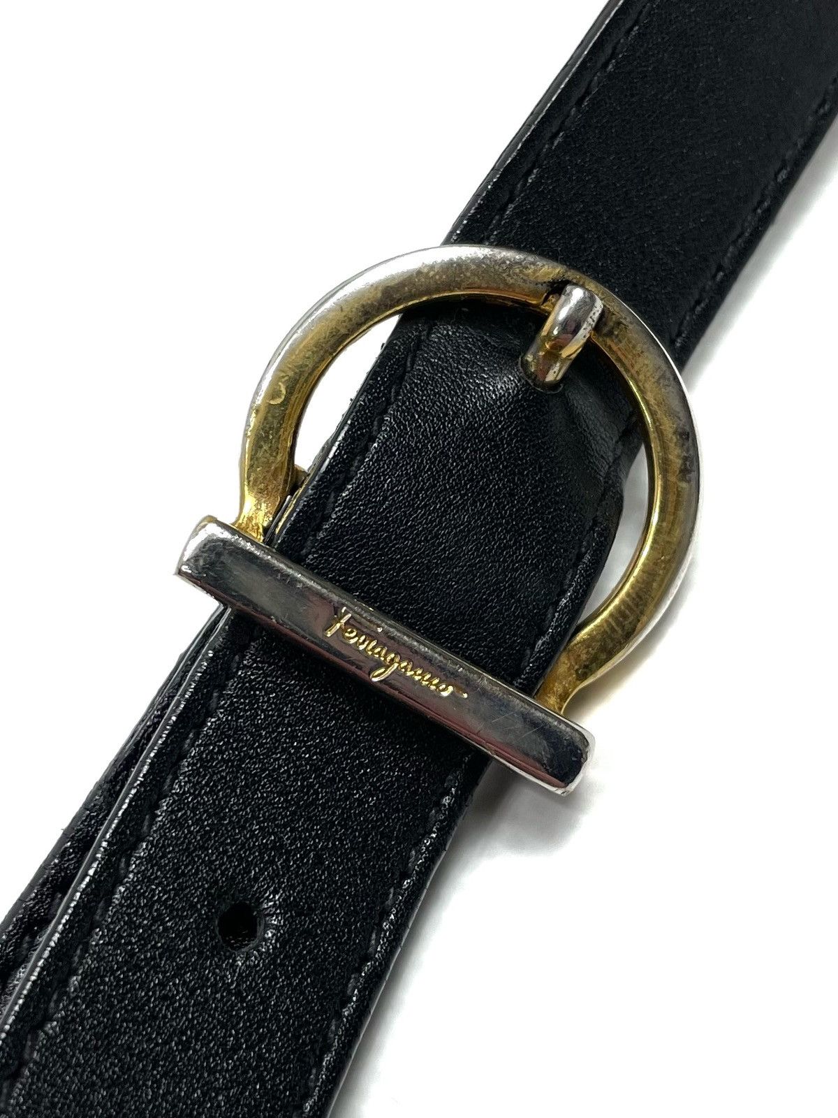 Salvatore Ferragamo Salvatore Ferragamo Vintage Gancini Mini Leather Bag Size ONE SIZE - 17 Thumbnail