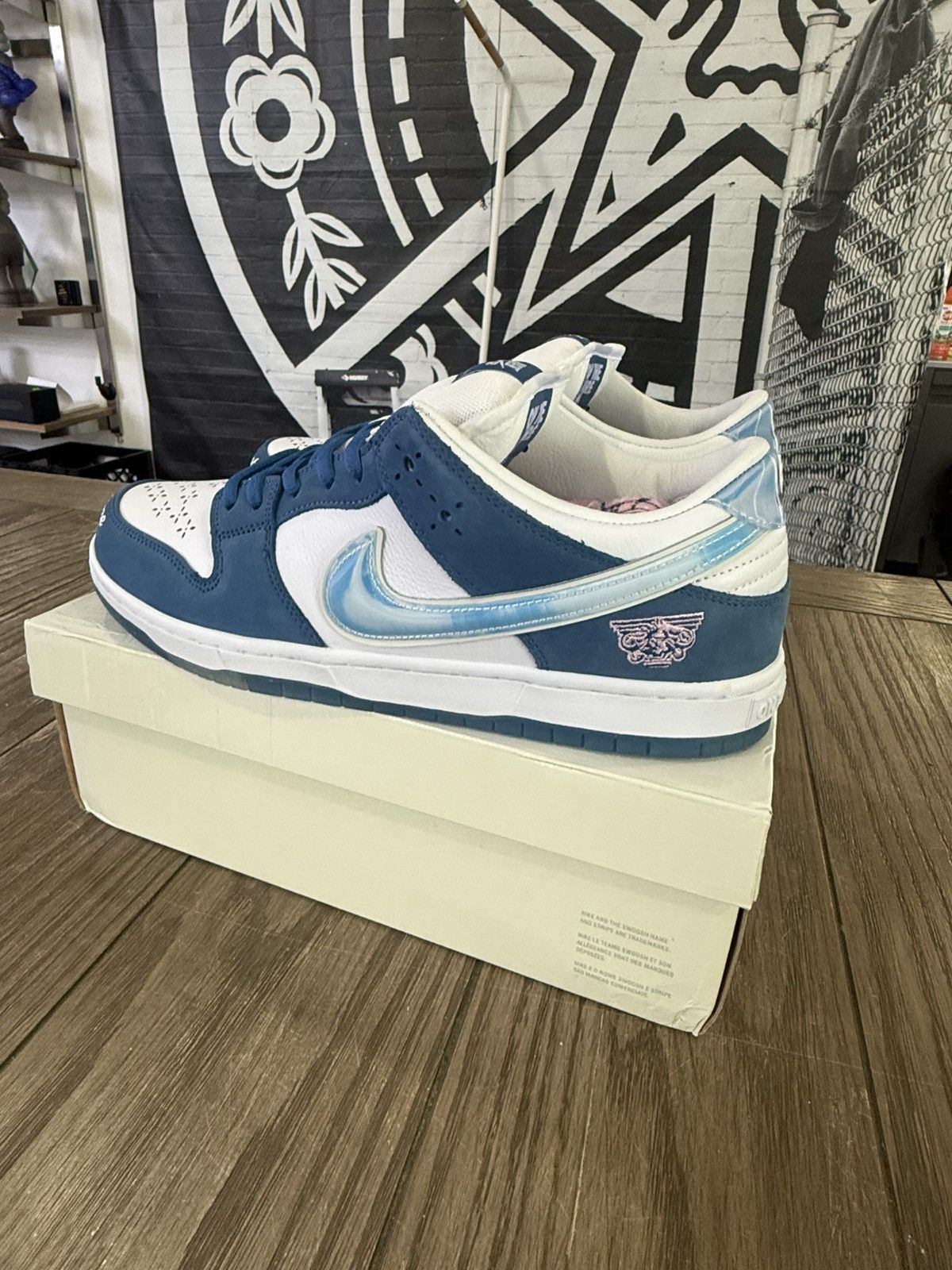 Nike ⚡️ Born x Raised SB Dunk Low FN7819-400 Size 13 NEW! ⚡️ Size US 13 / EU 46 - 7 Thumbnail