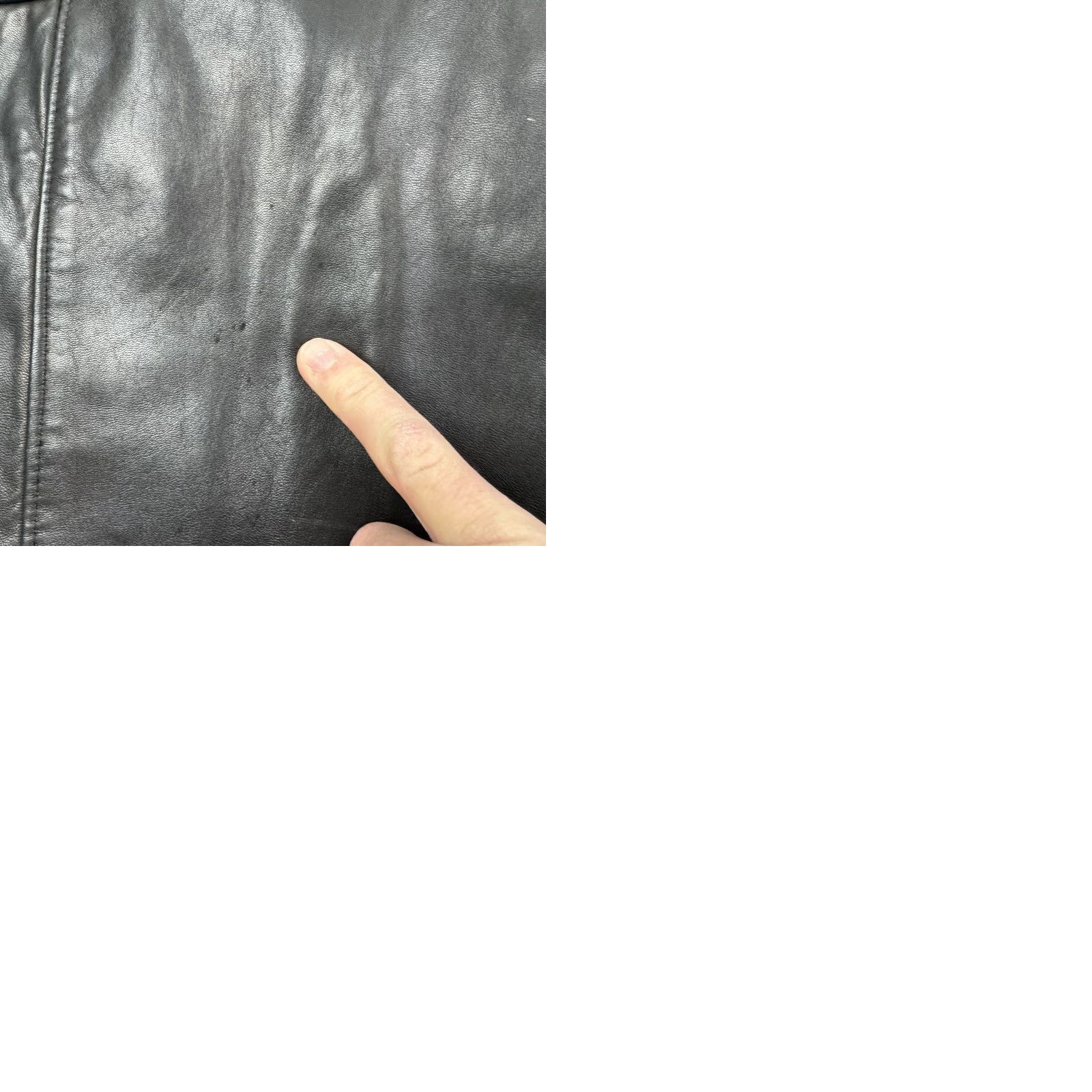 Bebe VINTAGE bebe Leather Vest Womens 10 Black San Francisco 100% Leather 80s Hipster Biker Size L / US 10 / IT 46 - 9 Thumbnail