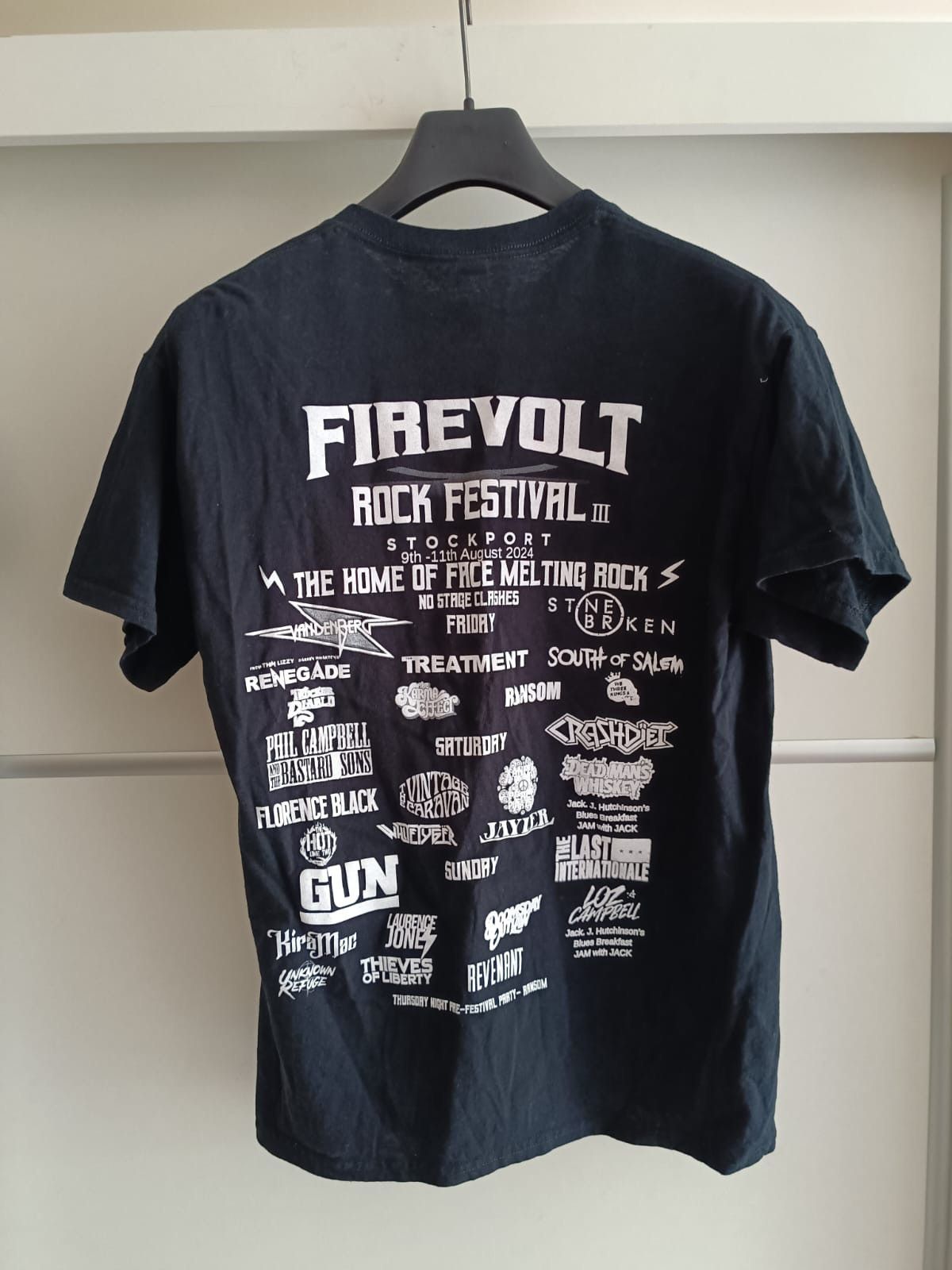 Band Tees Firevolt Rock Festival Stockport T-shirt Size US M / EU 48-50 / 2 - 3 Thumbnail