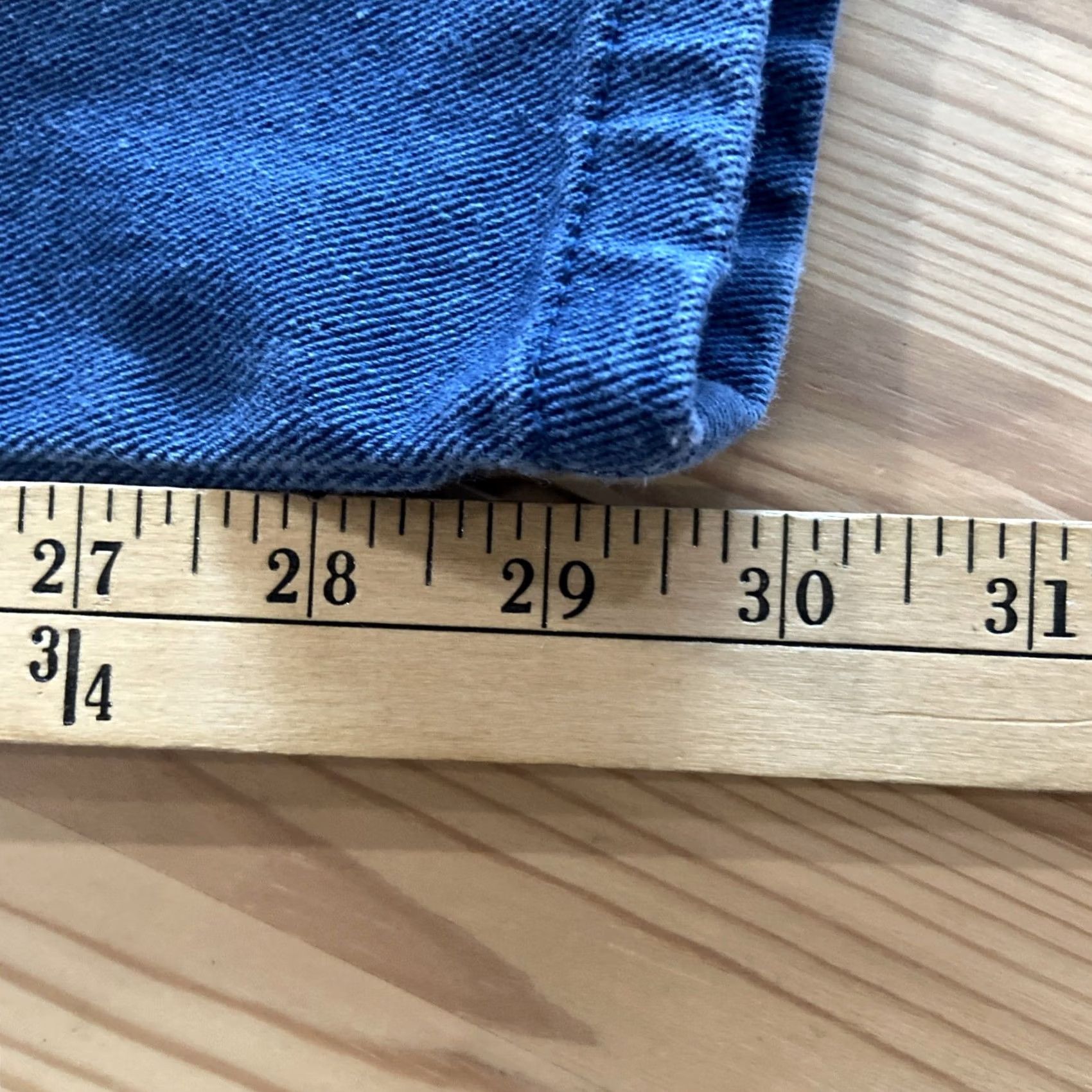 Tripp NYC VINTAGE Tripp NYC Jeans Goth Punk Pants Street Urban Mens 36 Blue Denim Spandex Zipper Pockets Skinny Inseam 36 Size US 36 / EU 52 - 3 Thumbnail