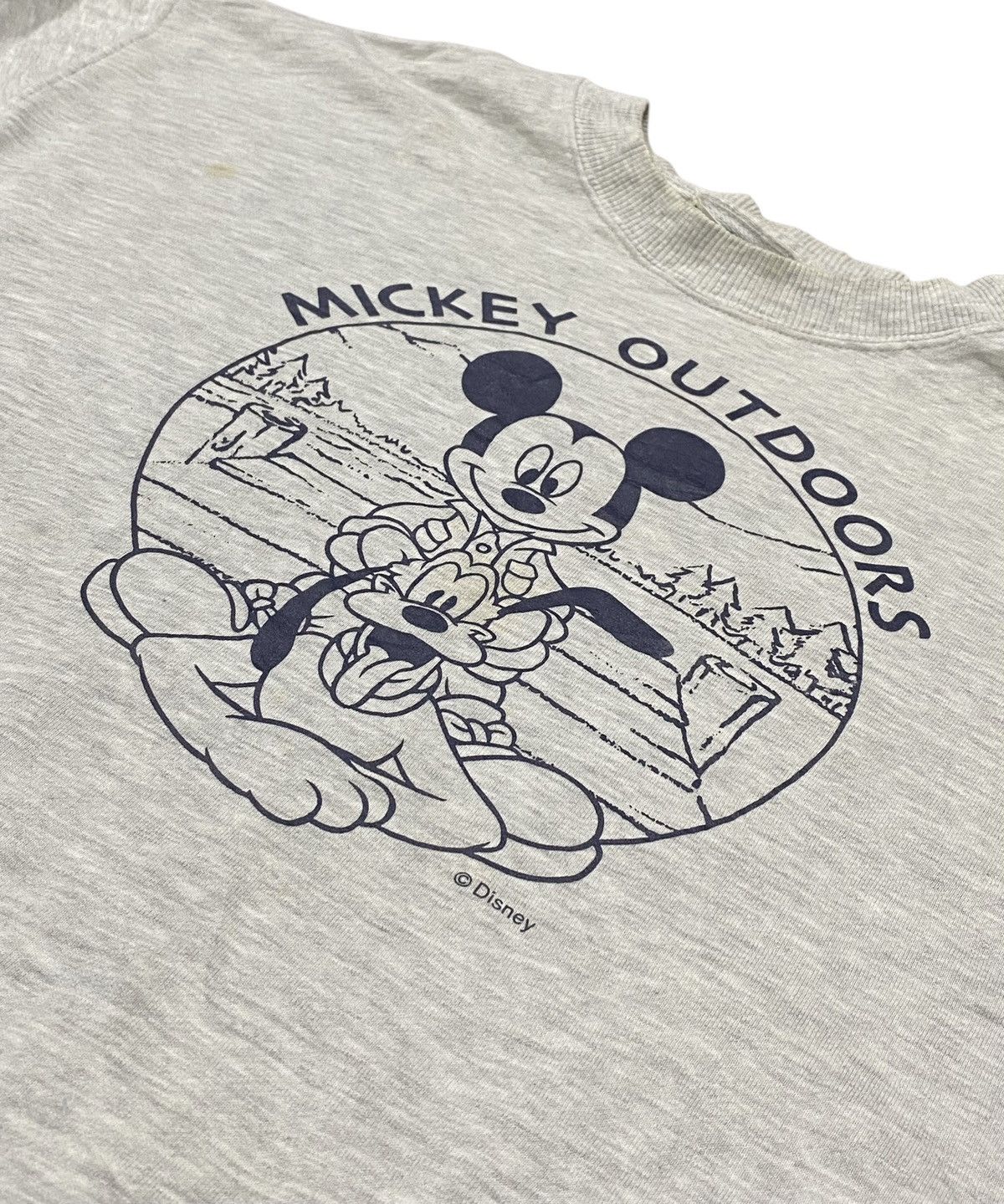 Disney Vintage LOGOS MICKEY Crewneck Size US L / EU 52-54 / 3 - 10 Thumbnail