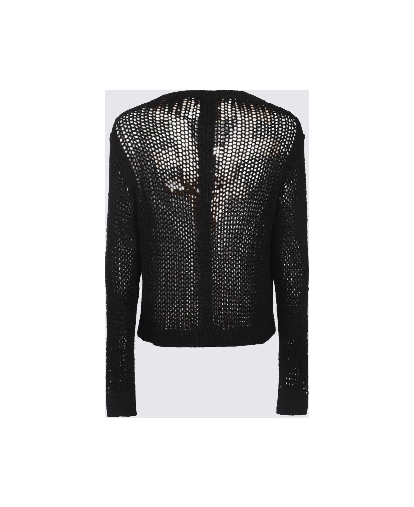 Rick Owens o1y0126 Sweater in Black Size S / US 4 / IT 40 - 2 Thumbnail