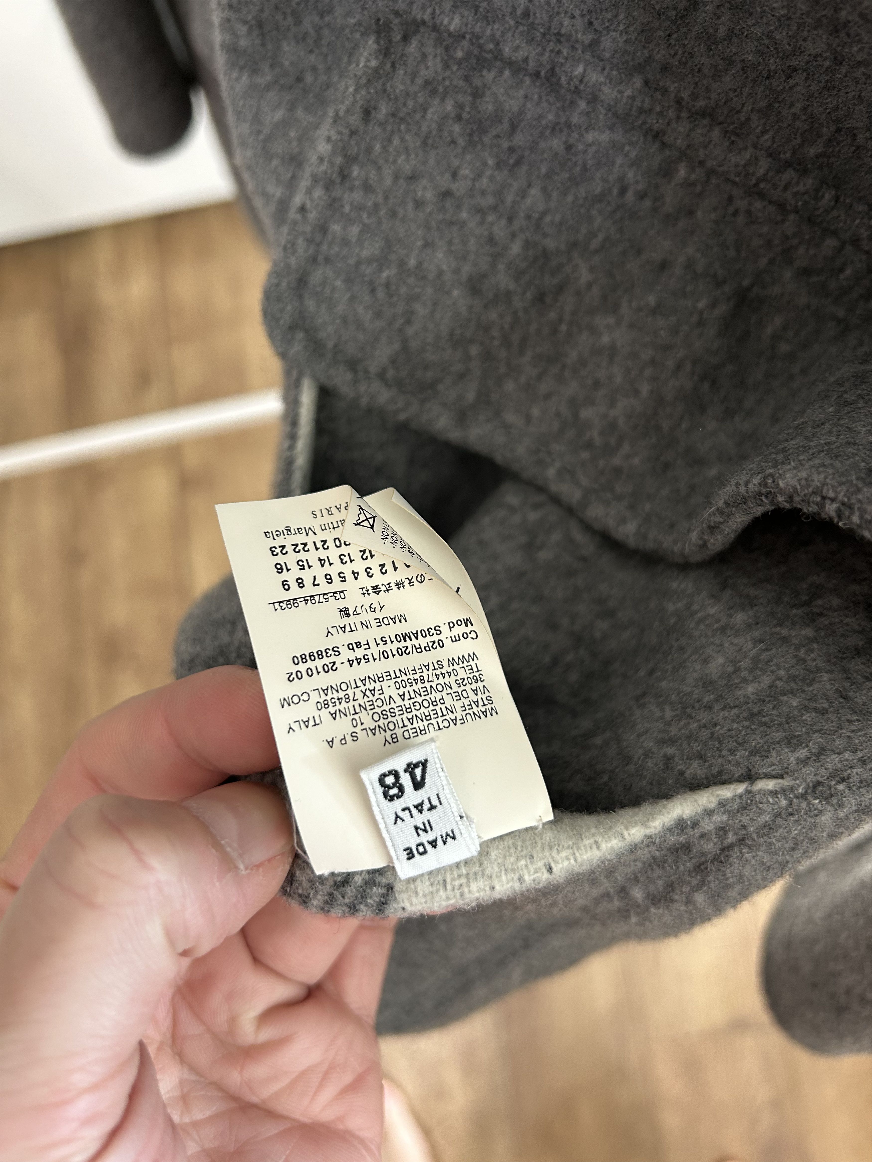 Maison Margiela MAISON MARGIELA Reversible Handmade Duffle Coat (FW10) Size US M / EU 48-50 / 2 - 9 Thumbnail