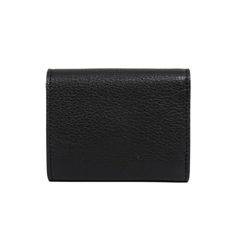 Yohji Yamamoto Discord Yohji Yamamoto - Compact 3-fold Leather Wallet Size ONE SIZE - 3 Thumbnail