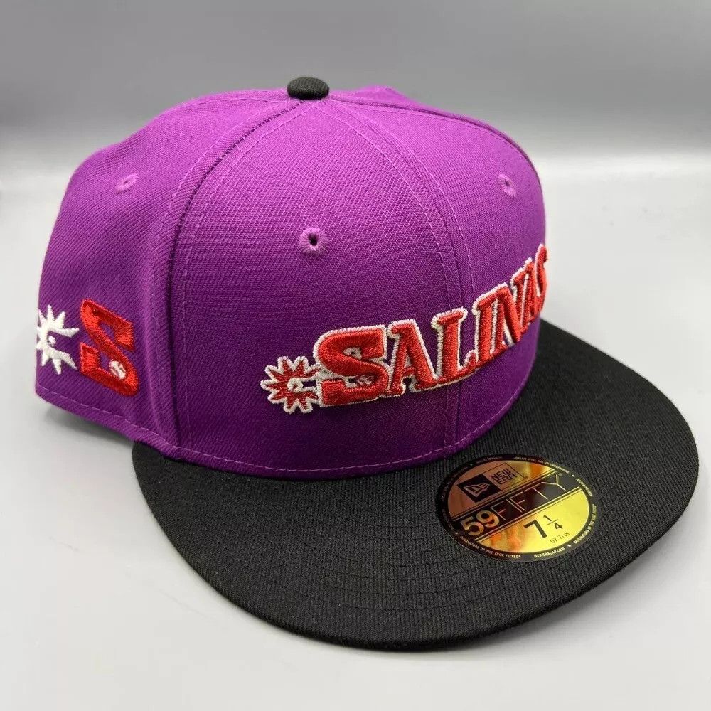 Salinas Spurs Hat Men 1/4 59Fifty New Era MiLB Fitted Cap