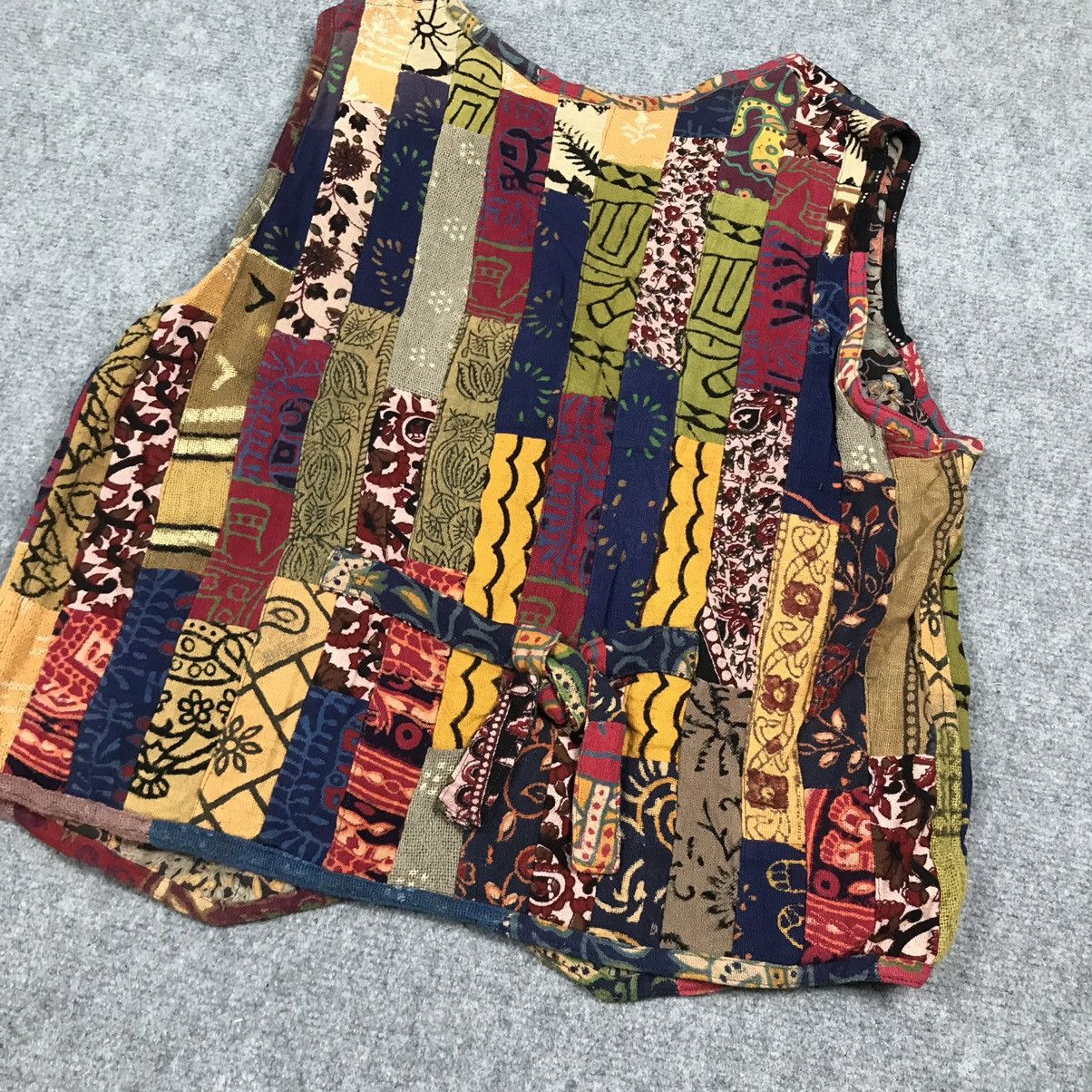 Japanese Brand JAPANESE BRAND PATCHWORK VEST Size US M / EU 48-50 / 2 - 7 Thumbnail