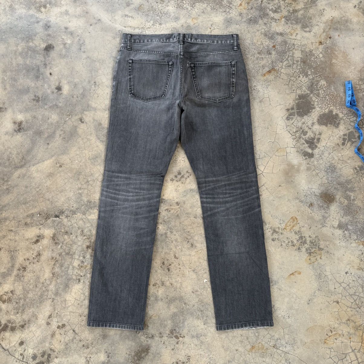 Japanese Brand VINTAGE JAPANESE FADED BLACK JEAN DENIM PANTS Size US 34 / EU 50 - 2 Thumbnail