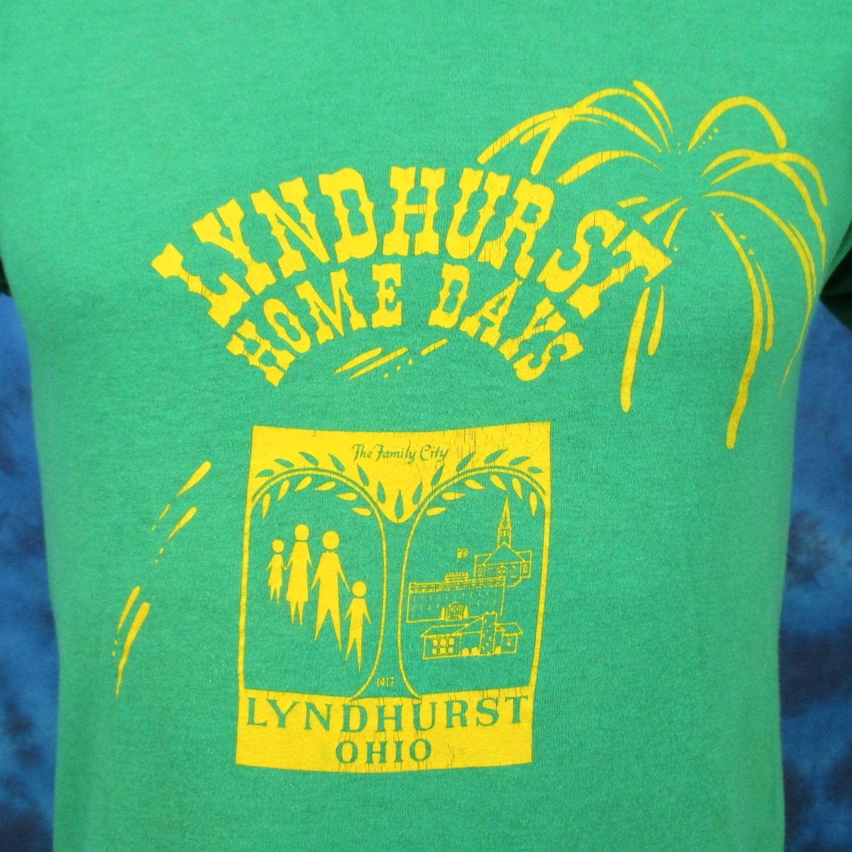 Vintage VINTAGE 80s LYNDHURST OHIO FAMILY CITY HOME DAYS T-Shirt XS Men Size US XS / EU 42 / 0 - 2 Thumbnail