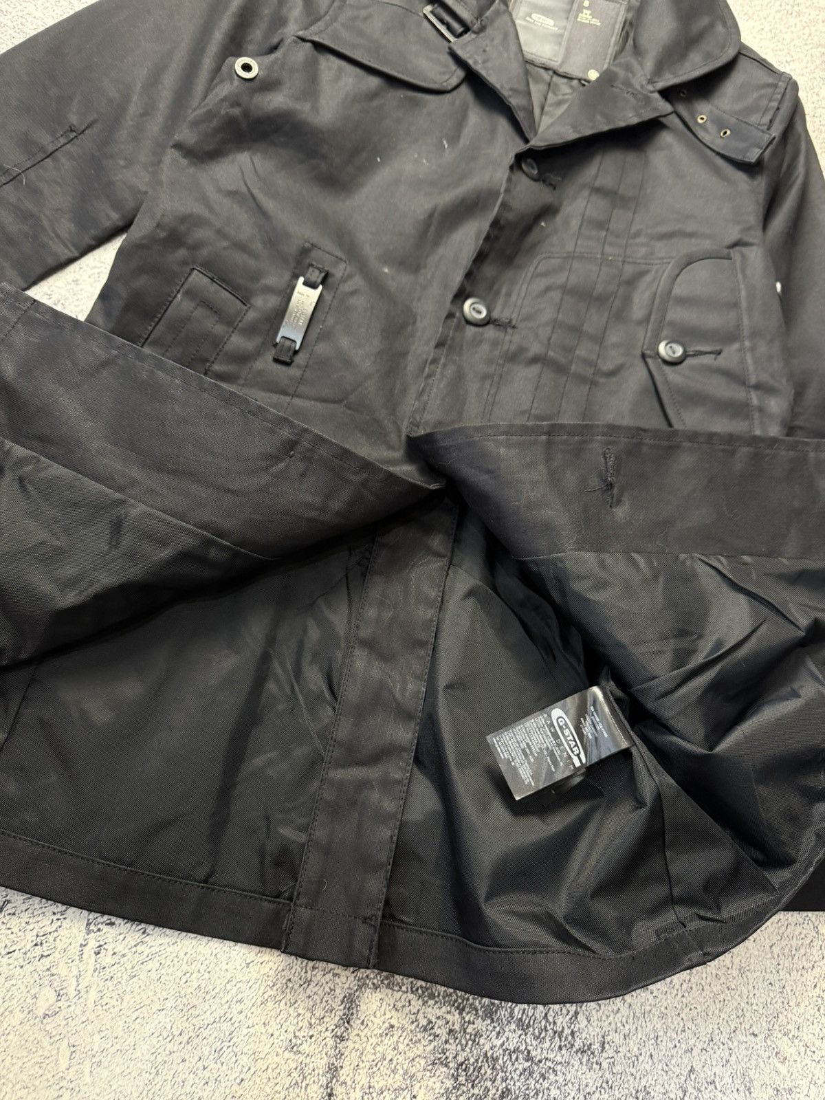 G-Star Men’s G-Star Raw Trench Coat Size US S / EU 44-46 / 1 - 14 Thumbnail