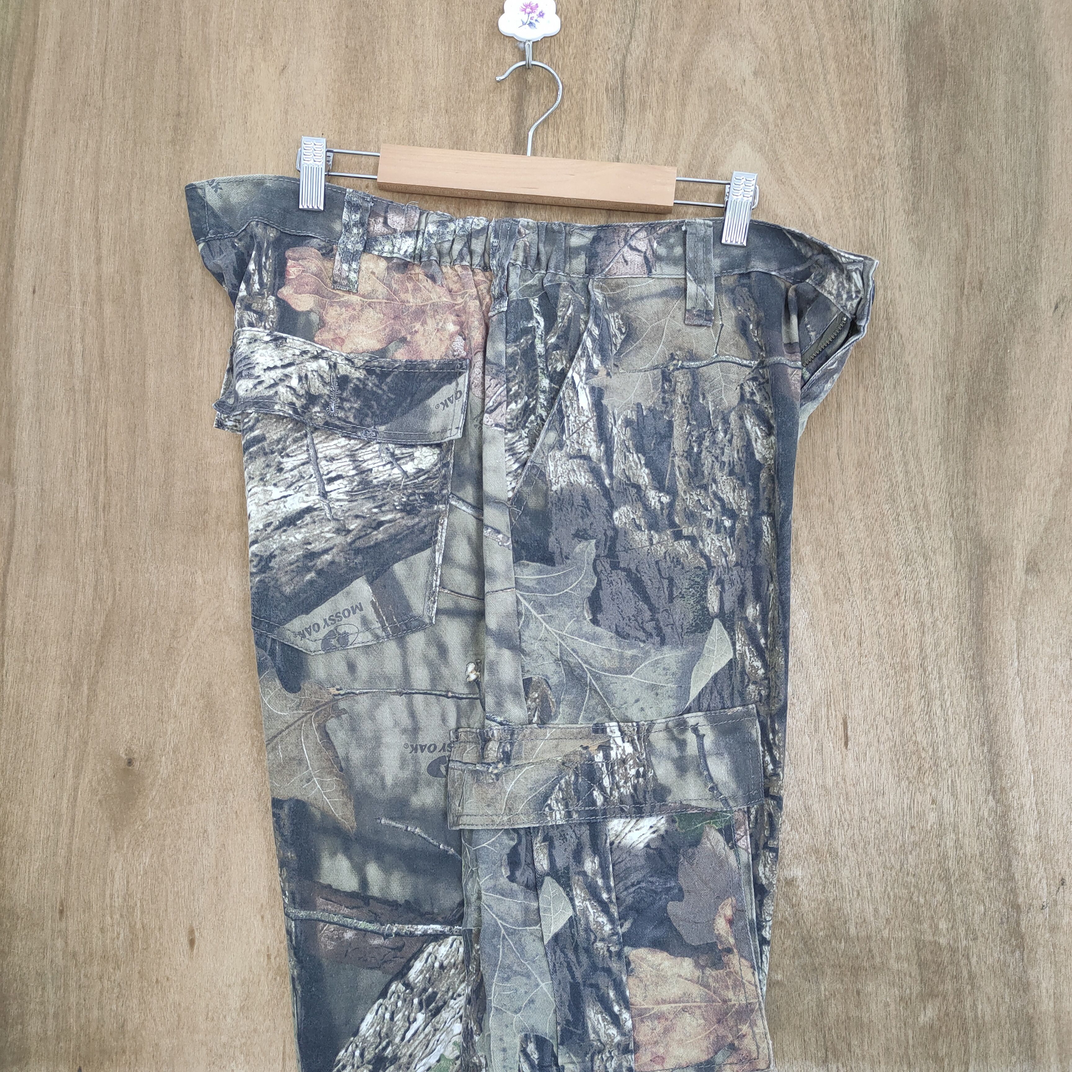 MOUSSY × Vintage VINTAGE MOSSY OAK REALTREE CAMO CARGO PANTS Size US 38 / EU 54 - 13 Thumbnail
