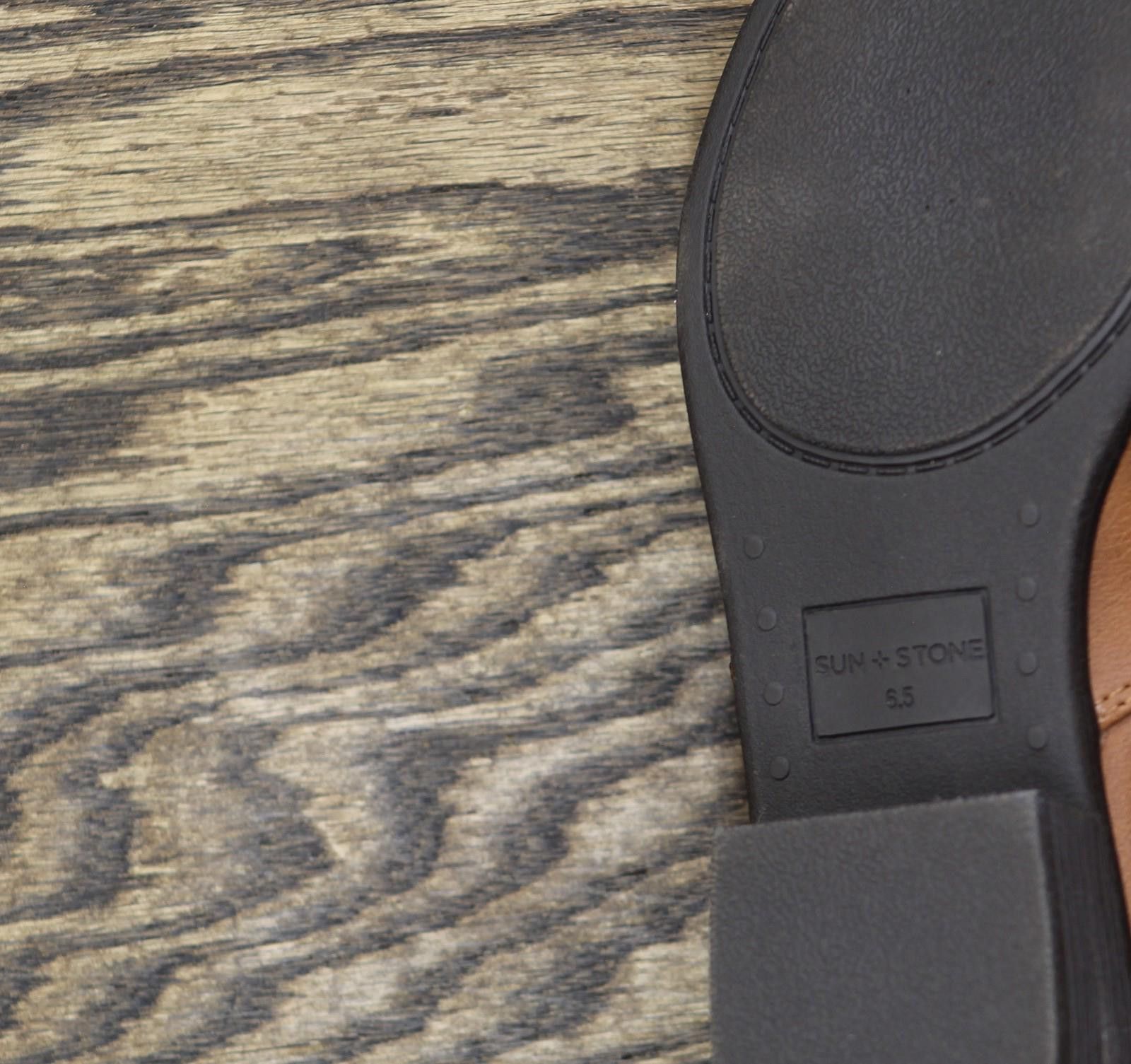 Other Sun + Stone Double Zip Ankle Booties Brandy Brown 6.5m Size US 6.5 / IT 36.5 - 6 Thumbnail