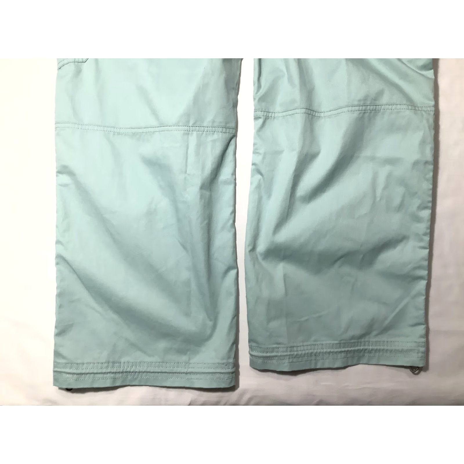 Koio Koi Scrub Pants Womens 3X Petite Aqua Cargo Drawstring Nursing Medical Green Pocketed Workwear Womens Size 40" / US 18 - 7 Thumbnail