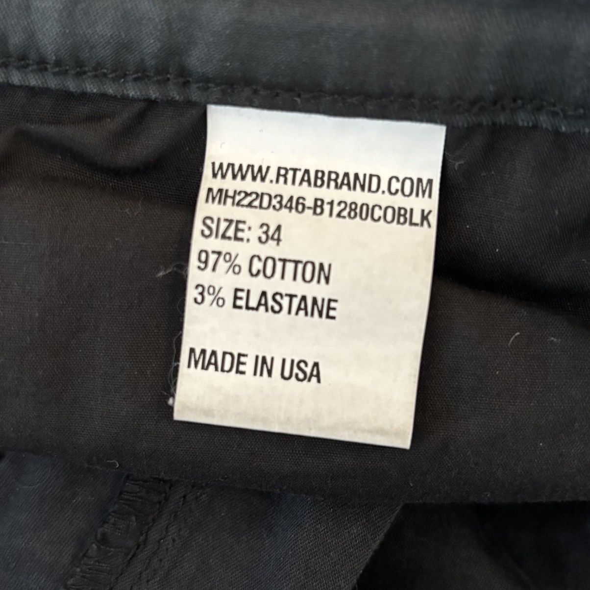 Rta Rta Wax Denim Pants Size 34 Size US 34 / EU 50 - 5 Thumbnail