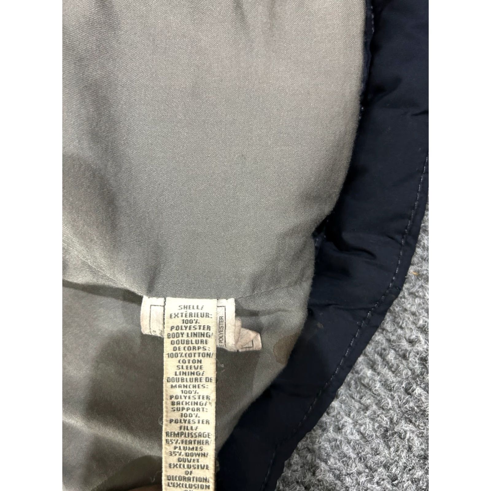 Abercrombie & Fitch Abercrombie & Fitch Jacket Womens S Blue Insulated Down Puffer - Quilted, Long Sleeve, Mid-Length, Softshell, Casual, Fall Winter Spring, Regular Fit Size S / US 4 / IT 40 - 6 Thumbnail