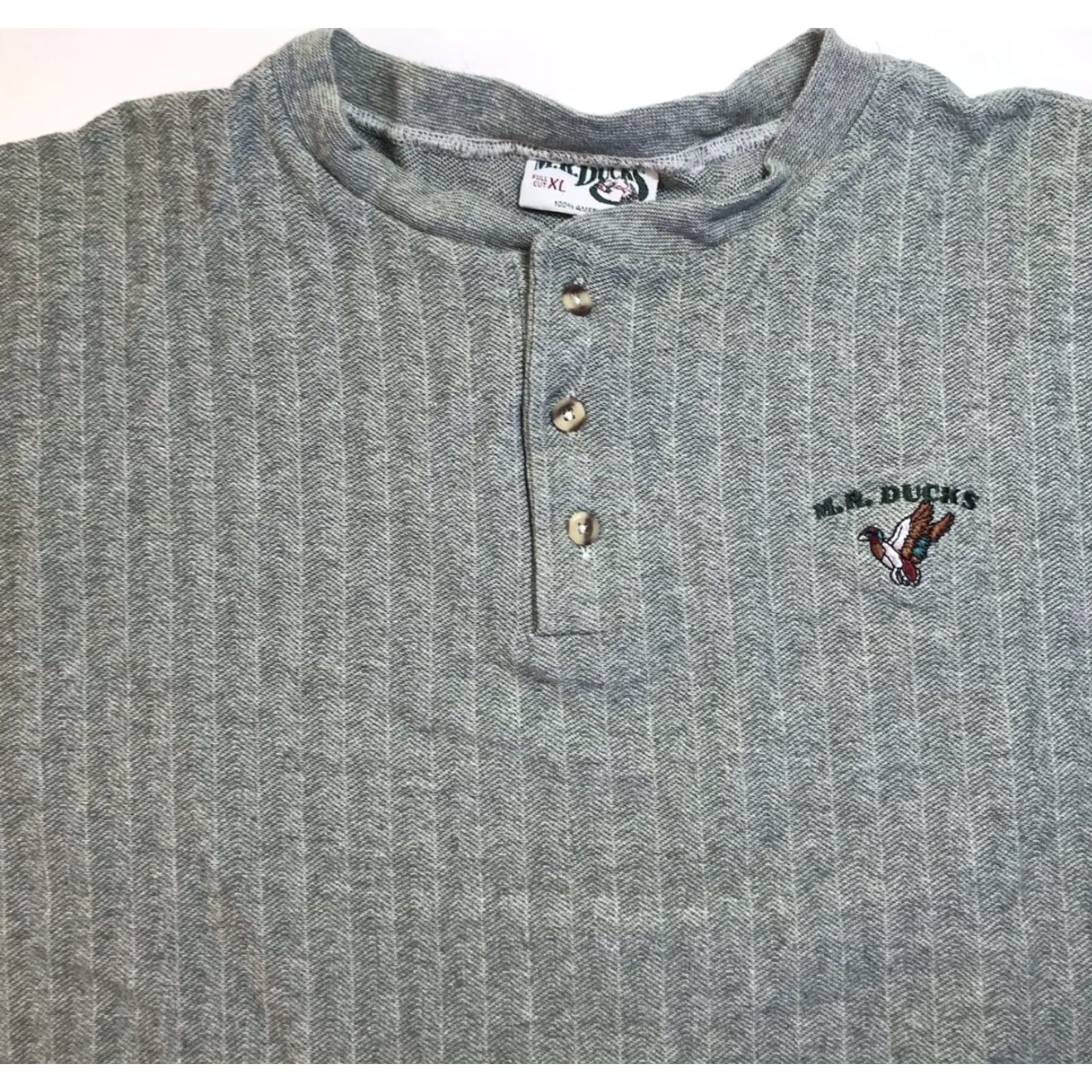 Vintage VINTAGE MR Ducks Graphic Tee XL Unisex Short Sleeve Green Ocean City 1980s Sportswear Size US XL / EU 56 / 4 - 3 Thumbnail