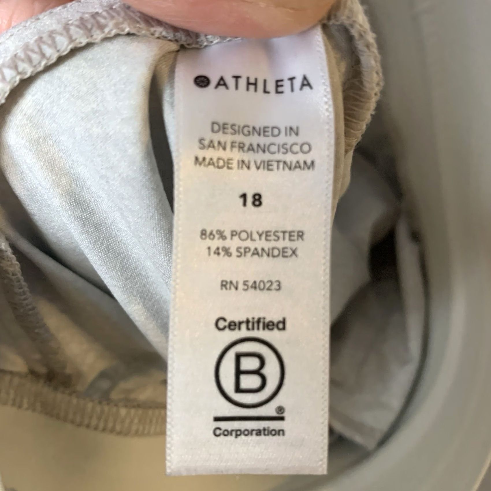 Athleta Athleta Venture Womens Gray Jogger Pants - Athletic Plus Size Size 40" / US 18 - 4 Thumbnail