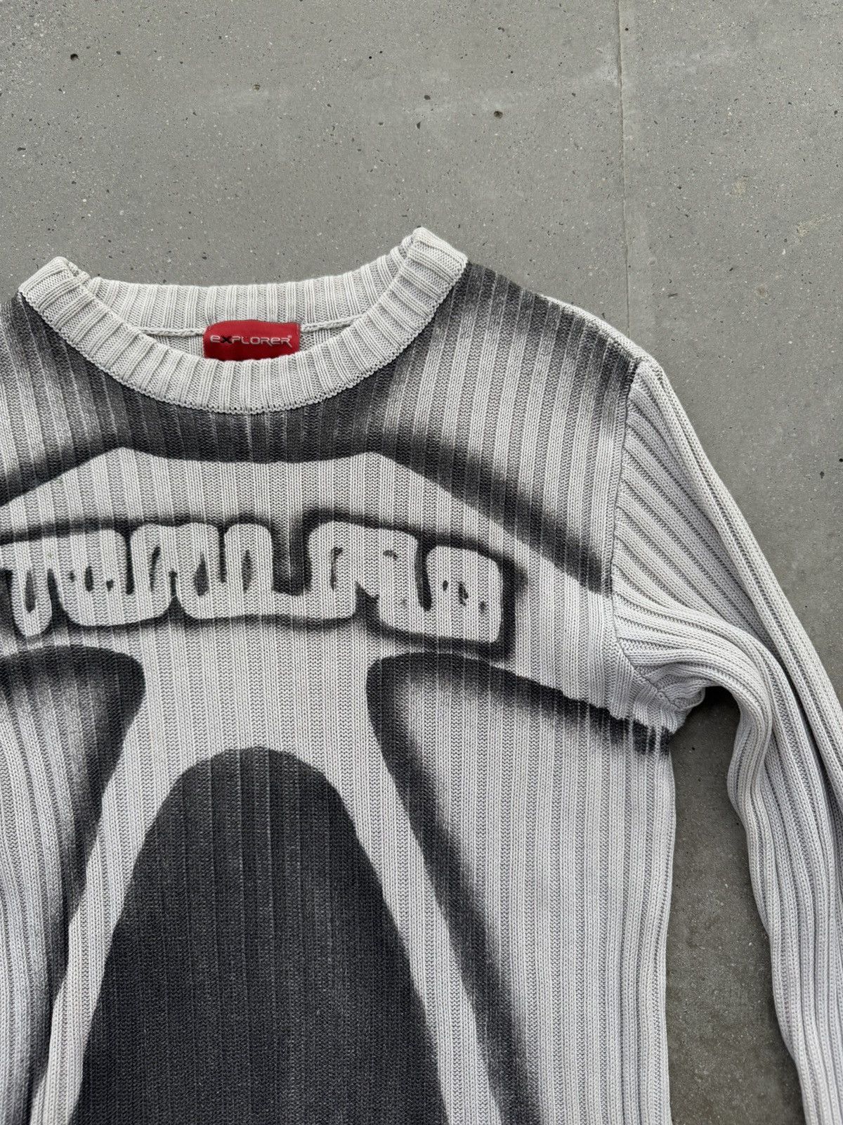 Japanese Brand × Vintage Vintage Y2K avantgarde tribal sweater super rare Size US M / EU 48-50 / 2 - 4 Thumbnail