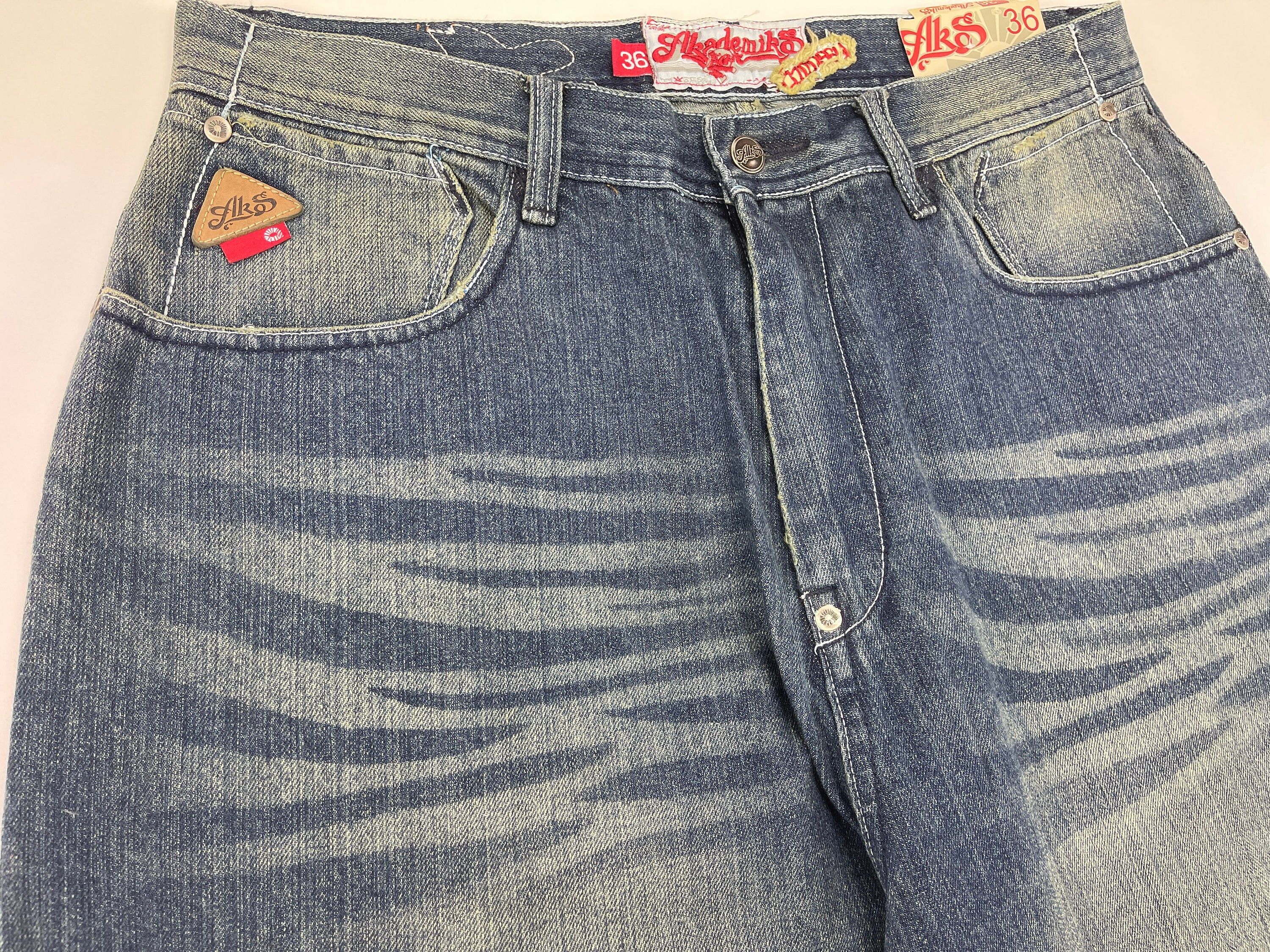 Akademiks Akademiks jeans, vintage, 90s hip hop, baggy jeans, 1990s 36 Size US 36 / EU 52 - 8 Thumbnail