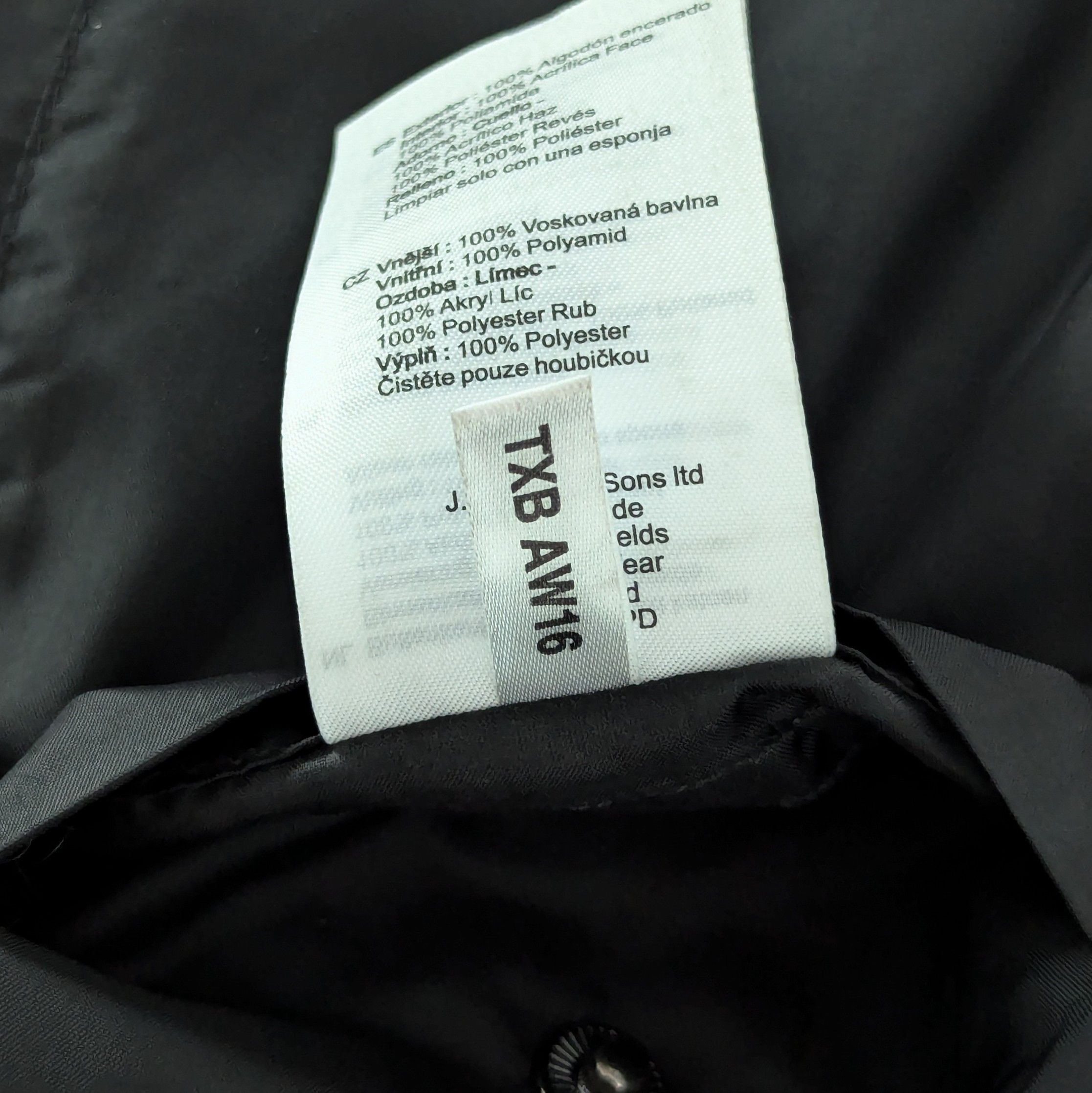 Barbour Barbour Wax Baffle Wax Fibredown Jacket Black Waxed Cotton Size M / US 6-8 / IT 42-44 - 18 Thumbnail