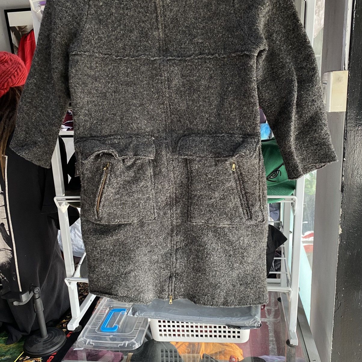 Designer × Marni Marni Winter Edition 2009 Virgin Wool Zipper Coats Size US XS / EU 42 / 0 - 5 Thumbnail