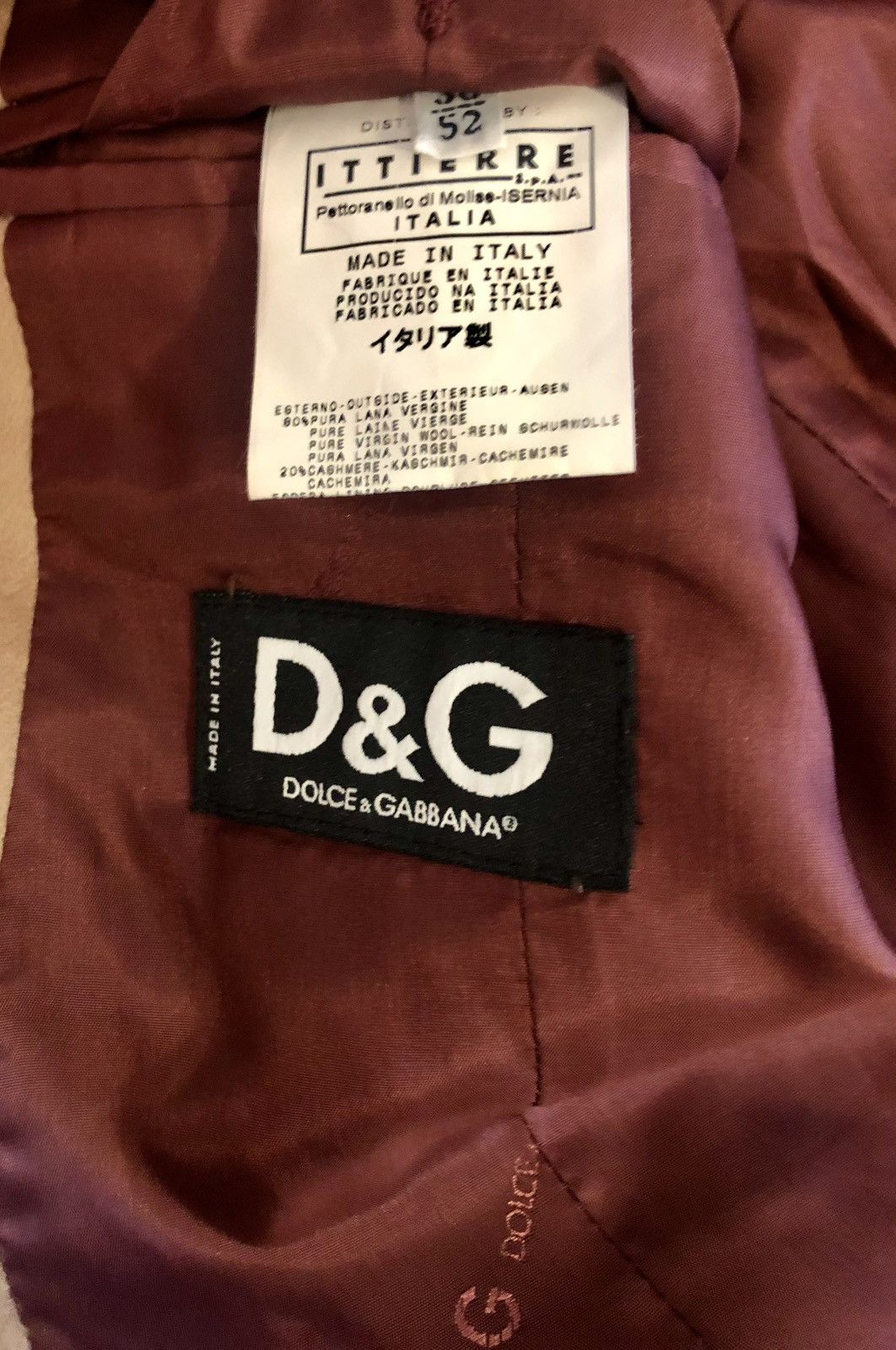 Dolce & Gabbana Manteau Dolce & Gabanna Size US L / EU 52-54 / 3 - 3 Thumbnail