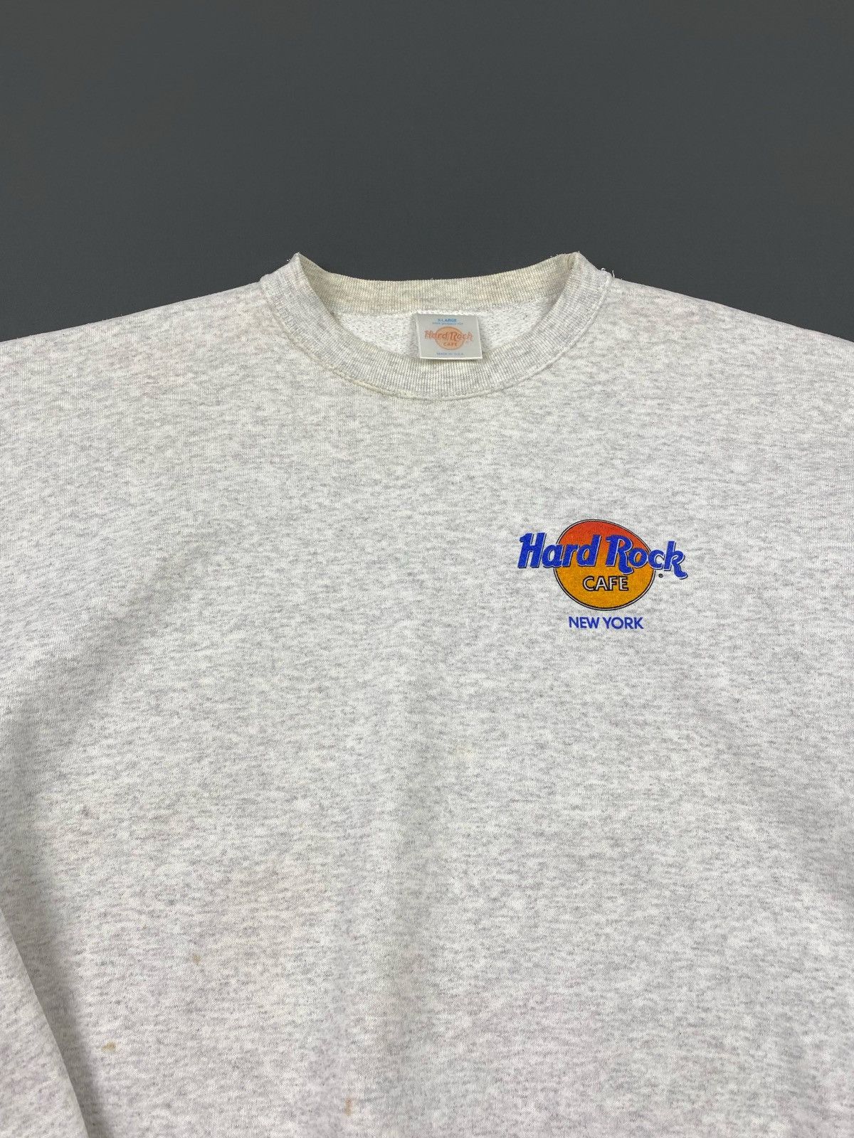 Hard Rock Cafe × Vintage 1990’s Vintage Hard Rock Cafe New York Sweatshirt Made USA Size US XL / EU 56 / 4 - 6 Thumbnail