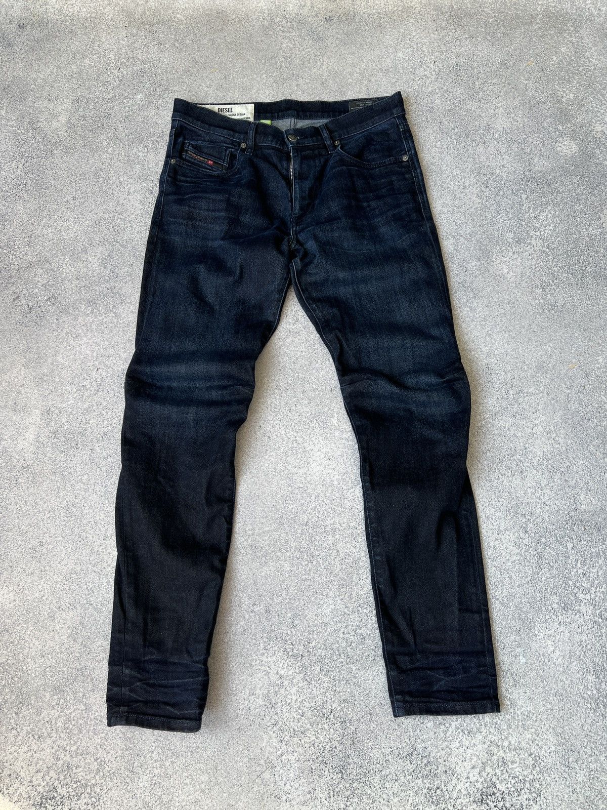 Diesel × Vintage Vintage Diesel D-Strukt Archival Denim Pants Size US 32 / EU 48 - 1 Thumbnail