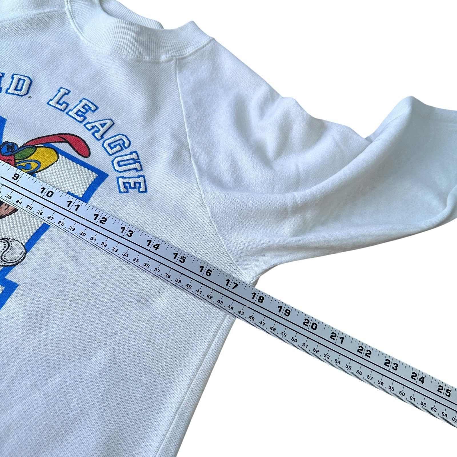 Other VTG Dominos Noid League Baseball Sweatshirt Mens S Off-white Size US S / EU 44-46 / 1 - 9 Thumbnail