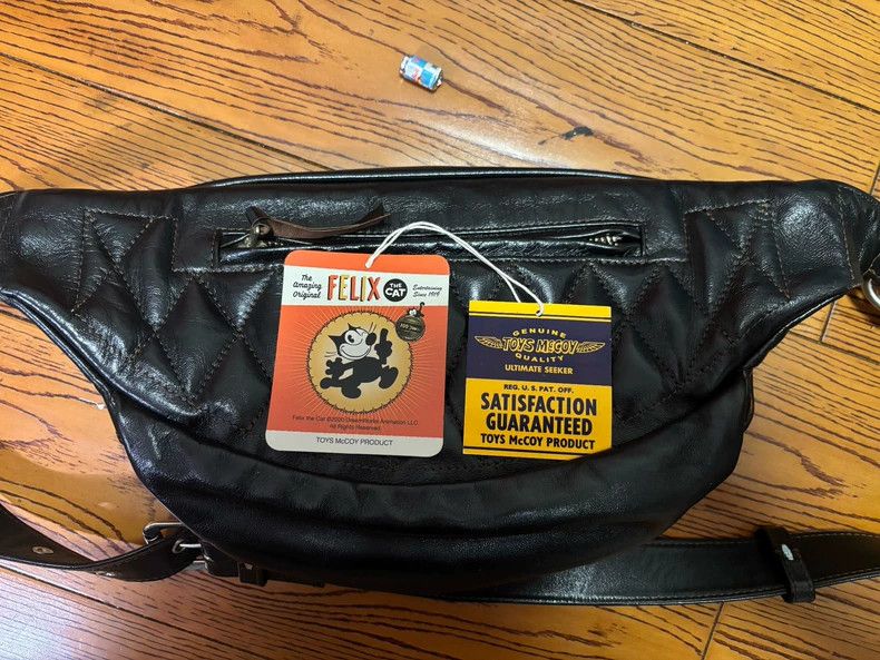 TOYS McCOY TOYS McCoy Tea-core horse leather bag, motorcycle bag, dum Size ONE SIZE - 3 Thumbnail