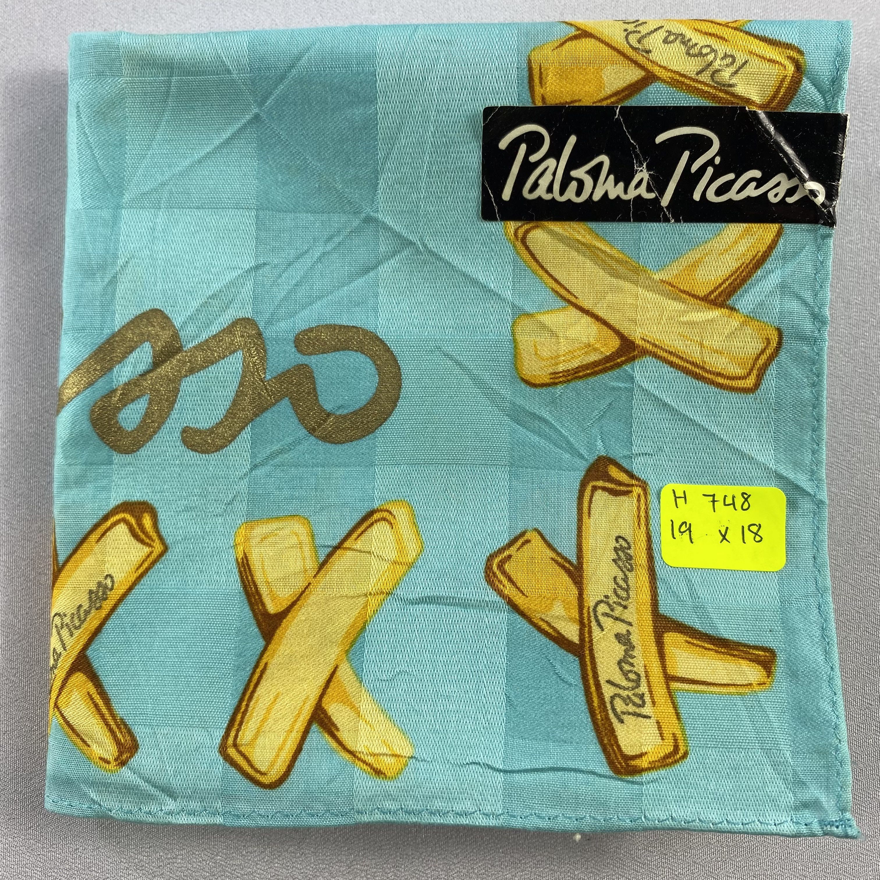Vintage Picasso Bandana/ Handkerchief / Neckerchief Size ONE SIZE - 5 Thumbnail