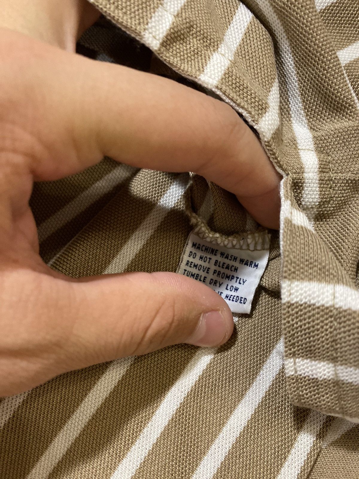 Polo Ralph Lauren × Vintage Vintage Polo Ralph Lauren Tee Ralph Lauren striped y2k tee L Size US L / EU 52-54 / 3 - 5 Thumbnail
