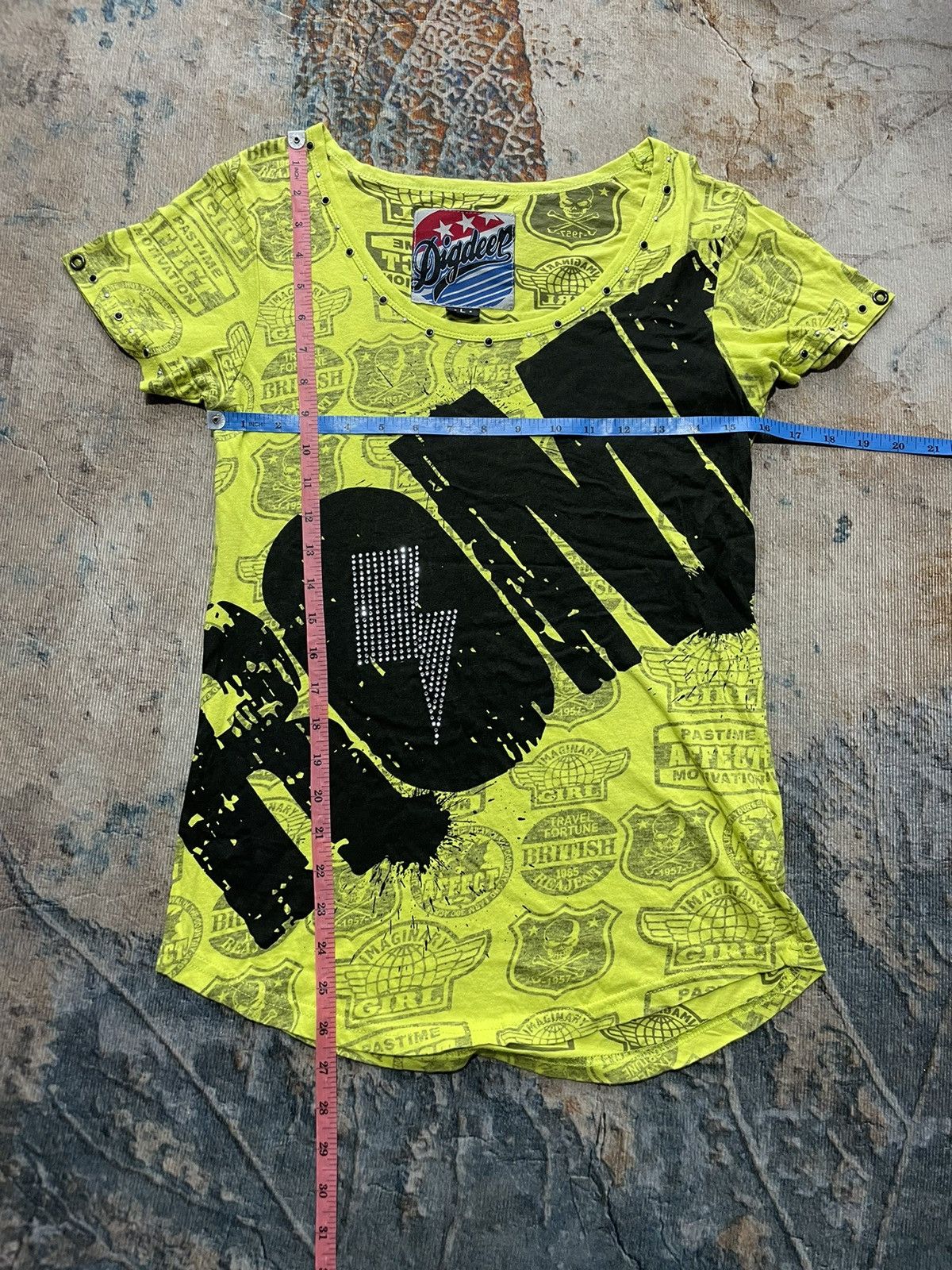 Japanese Brand Rare japanese dig deep punk studed tshirt Size L / US 10 / IT 46 - 7 Thumbnail