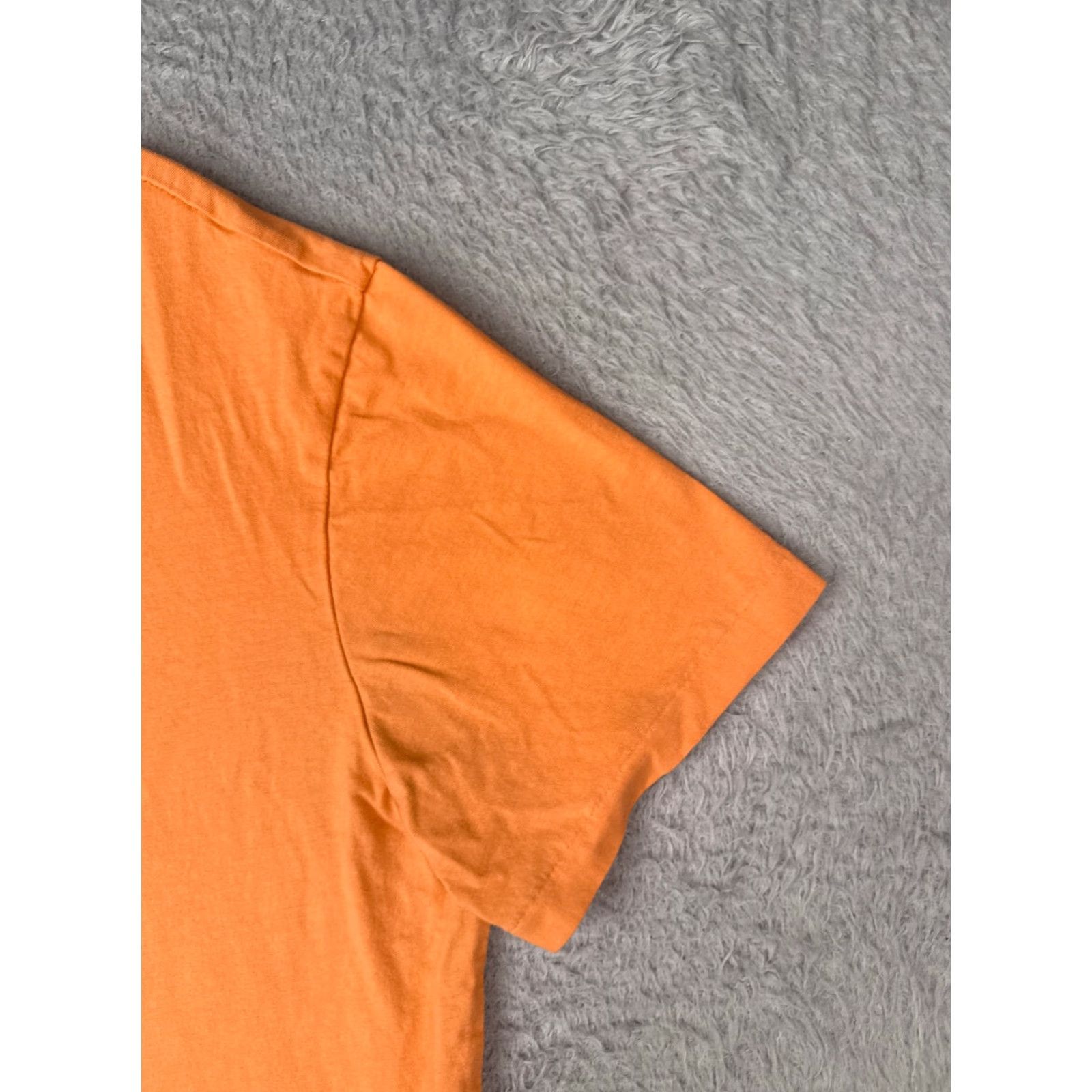Ralph Lauren Polo Ralph Lauren Shirt Adult Large Orange Short Sleeve Crew 100% Cotton READ Size US L / EU 52-54 / 3 - 2 Thumbnail