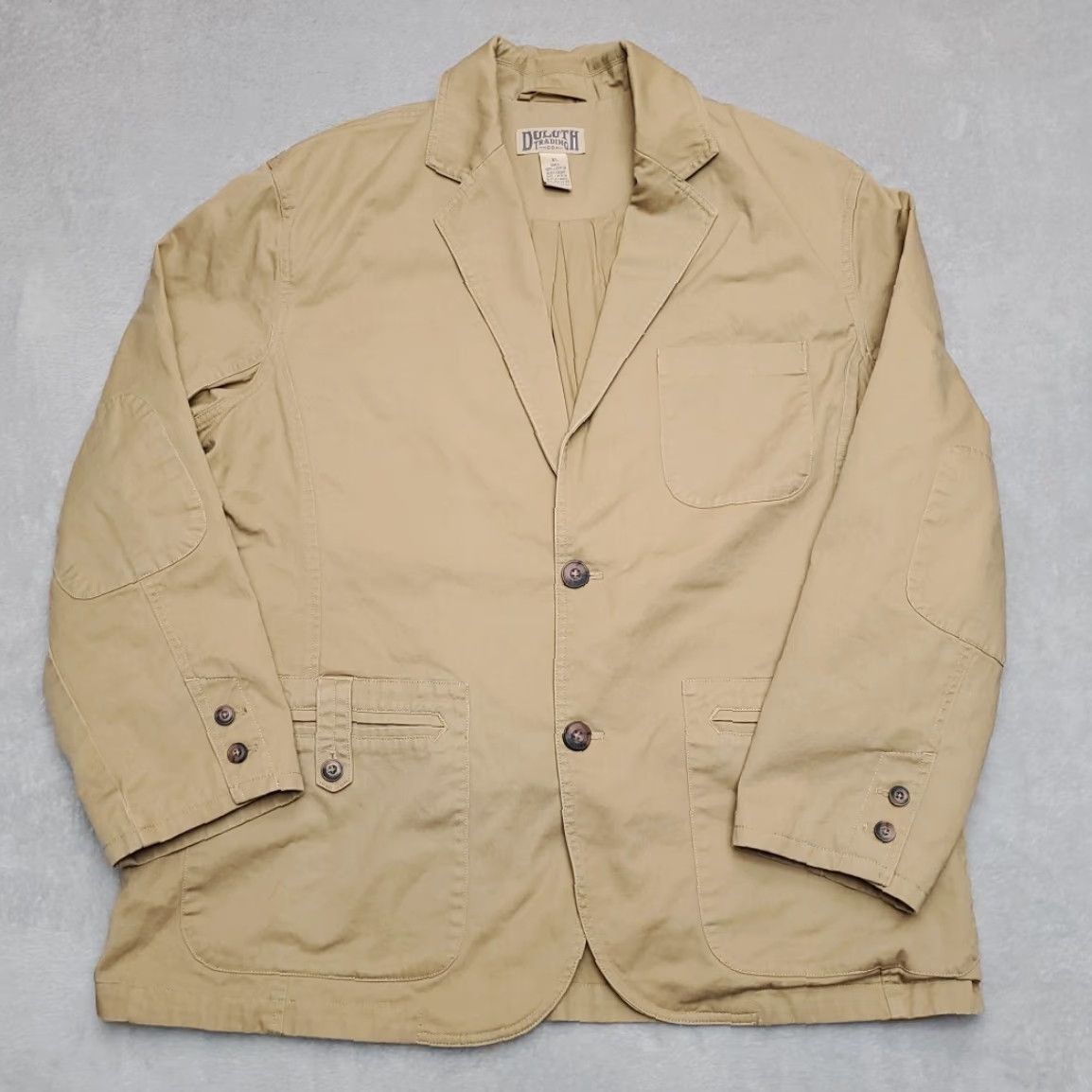 Vintage Duluth Trading Jacket Mens XL Brown Twill Overcoat Coat Outdoor Travel Ulith Presentation Safari? Size US XL / EU 56 / 4 - 2 Thumbnail