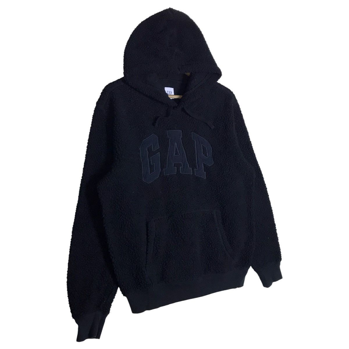 Gap Vintage GAP Spell Out Embroidery Fleece Hoodie Pullover Size US S / EU 44-46 / 1 - 4 Thumbnail