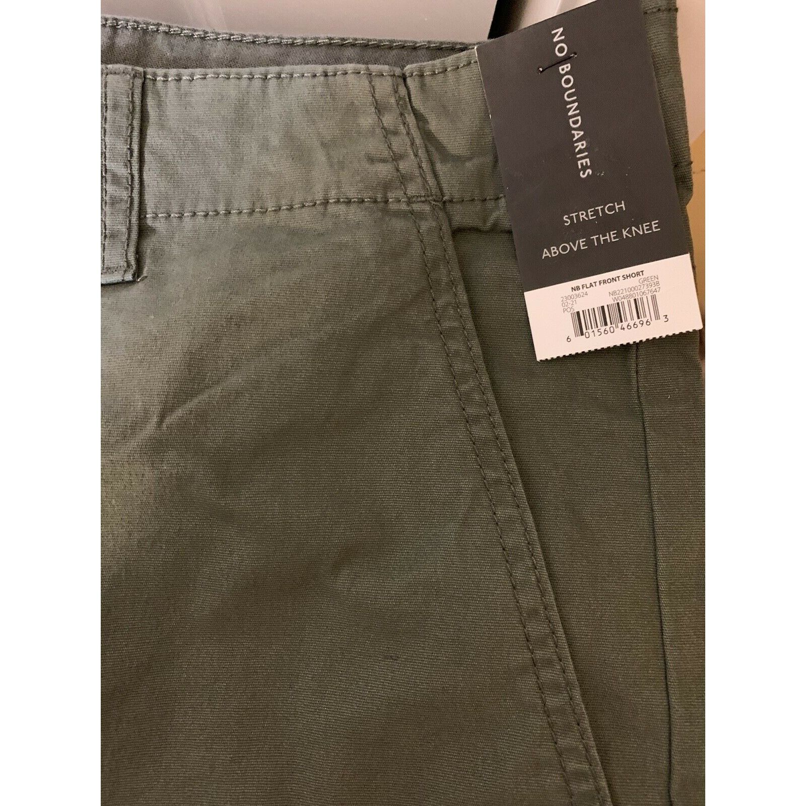 Other New No Boundaries Men's Sz 44 Green Stretch Flat Front Short Size US 44 / EU 60 - 1 Thumbnail
