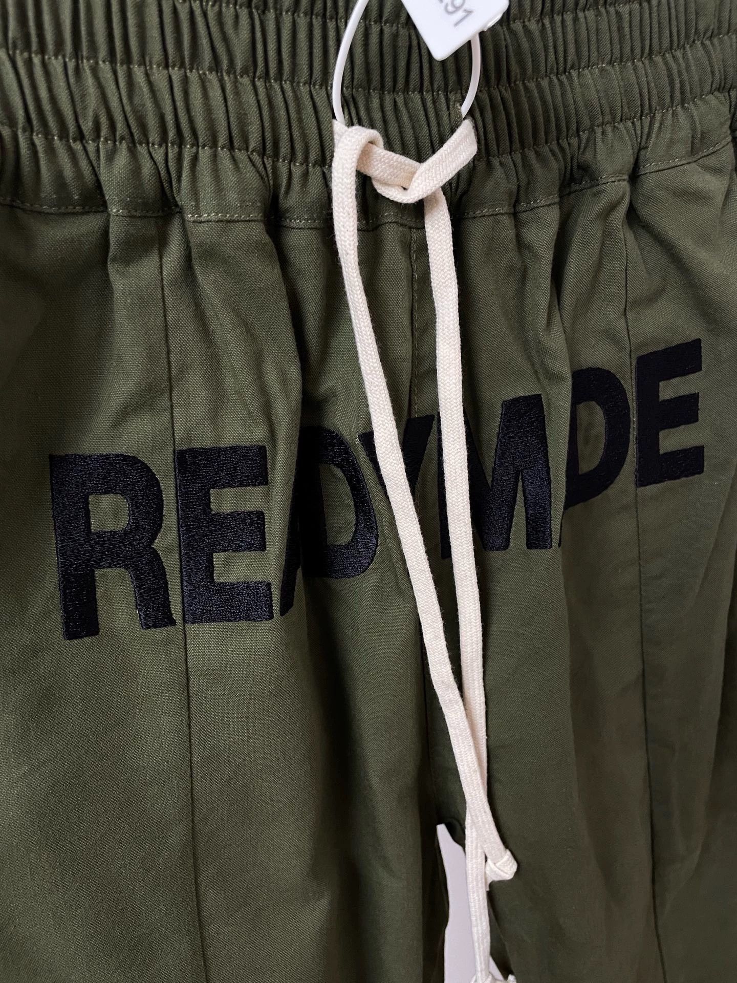 READYMADE Readymade Military Green Embroidered Logo Track Pants Size US 32 / EU 48 - 2 Thumbnail