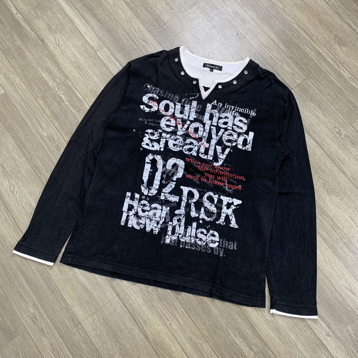 14th Addiction Beaumont Carr Poem Double Layerd LGB ifsixwasnine grunge Size US L / EU 52-54 / 3 - 2 Thumbnail