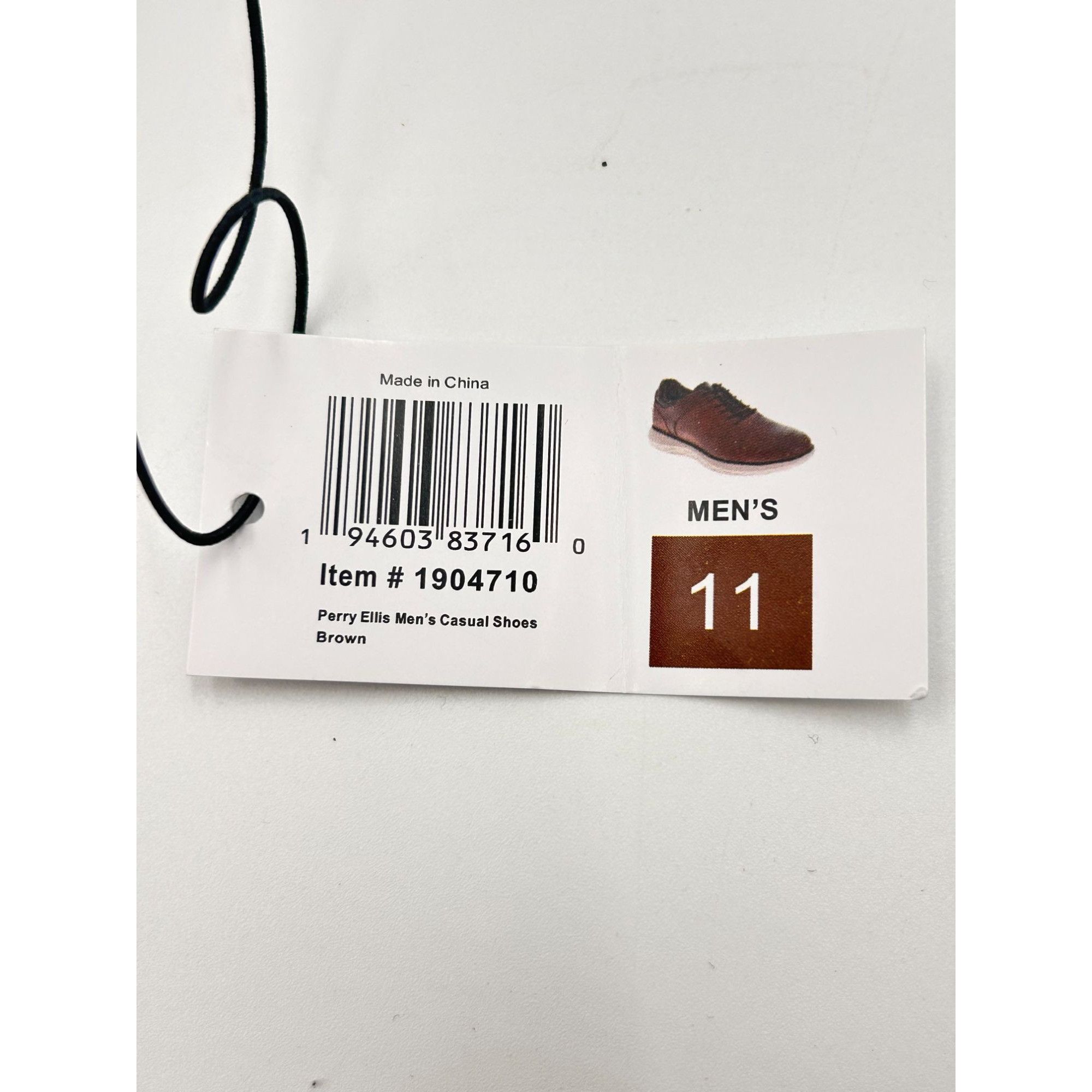 Perry Ellis Perry Ellis Portfolio Men’s Brown Casual Shoes Size 11 Perfo Size US 11 / EU 44 - 7 Thumbnail