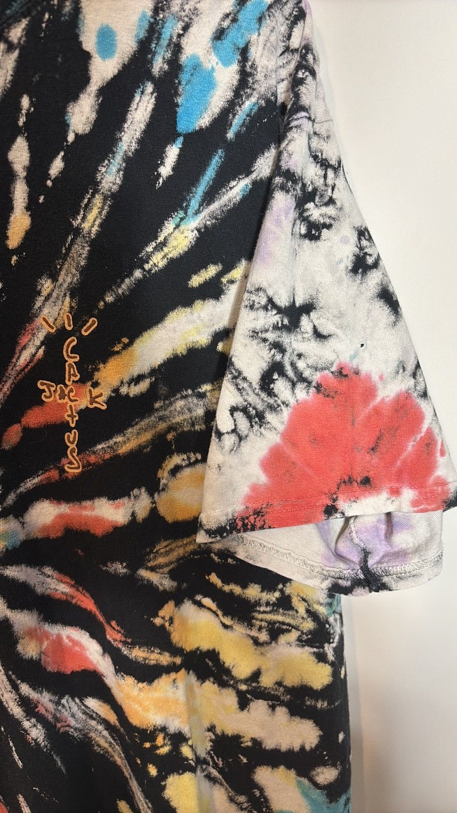 Travis Scott Travis Scott Highest in the Room Tie Dye Shirt Size US XL / EU 56 / 4 - 2 Thumbnail