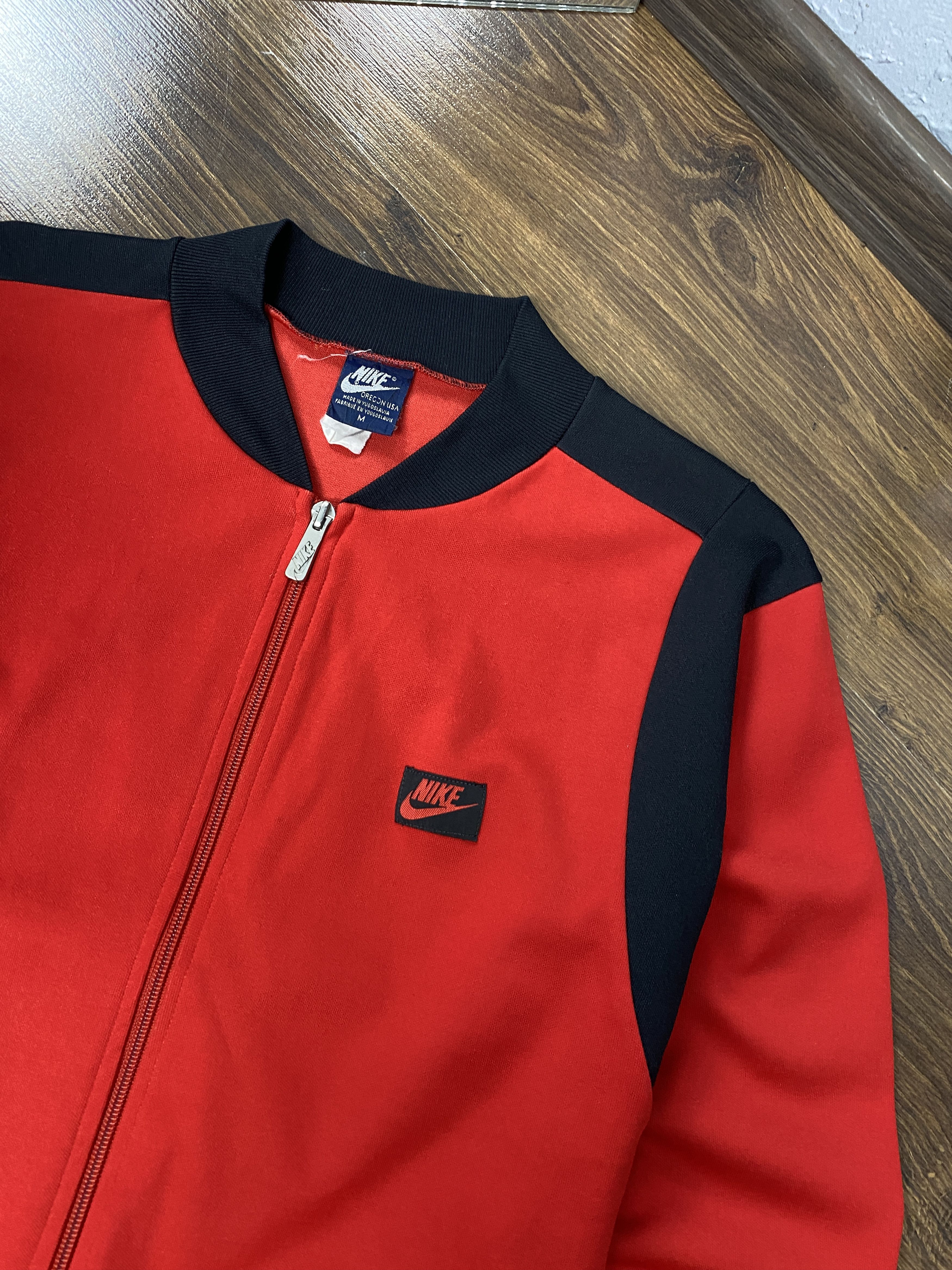Nike Nike Oregon 90s vintage track top bomber jacket Size US M / EU 48-50 / 2 - 2 Thumbnail